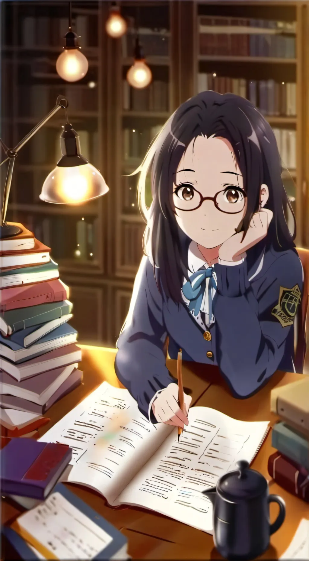 ai character: Aria background