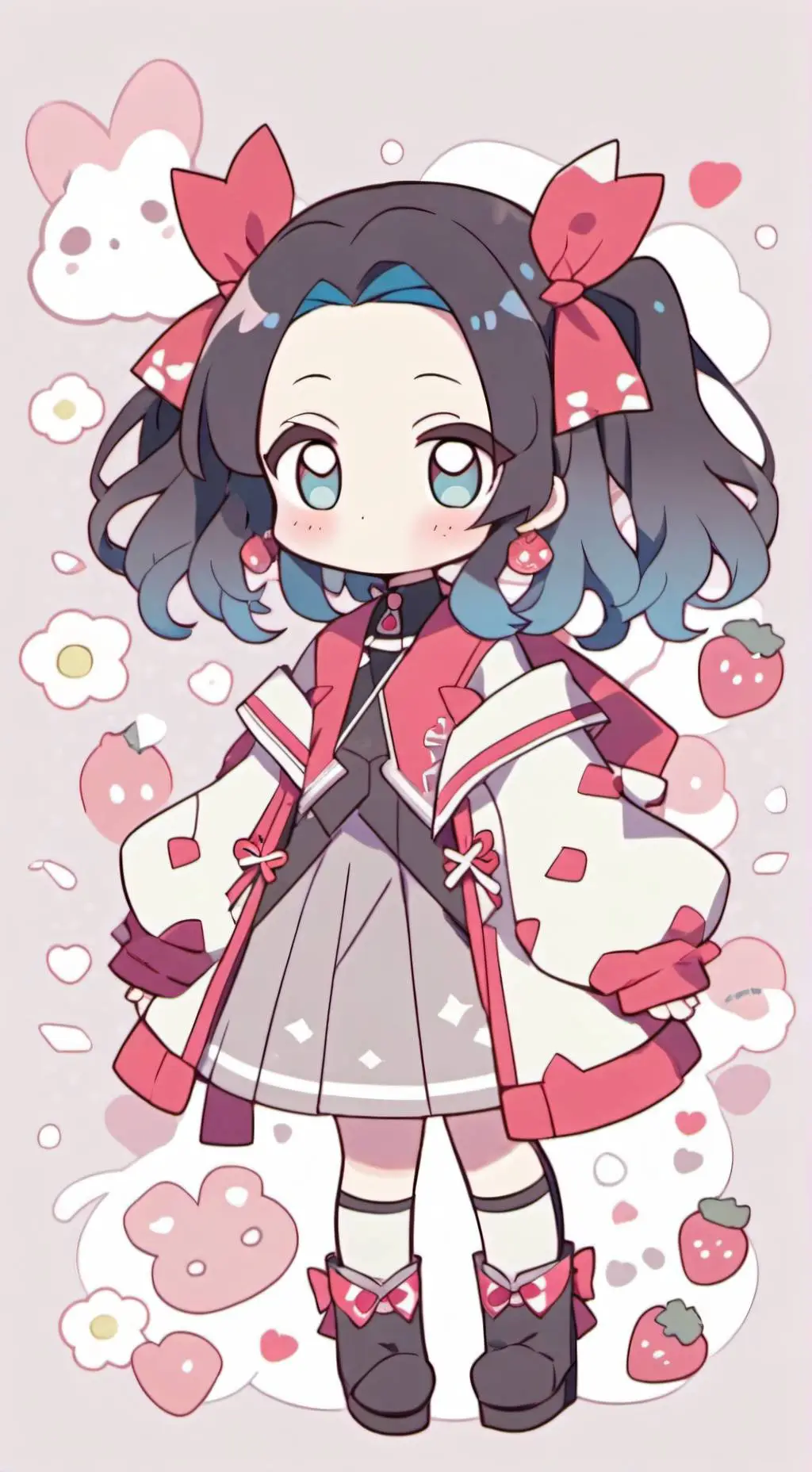 ai character: 🩵Aoi🩵 background