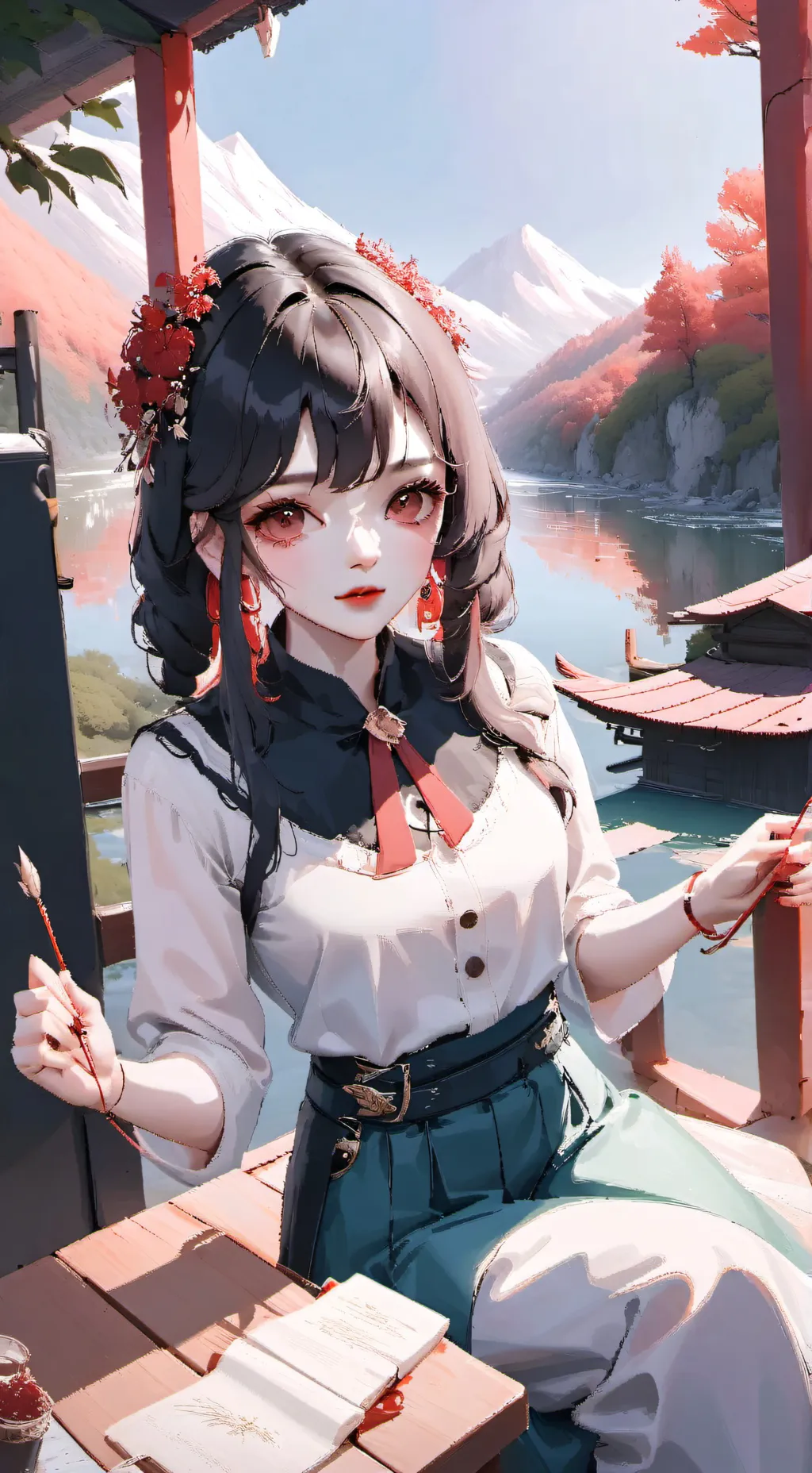 ai character: mui/ yui background