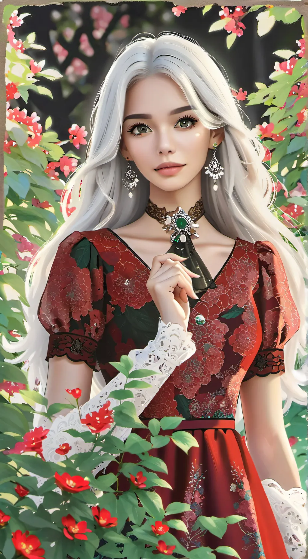 ai character: Lilly  background