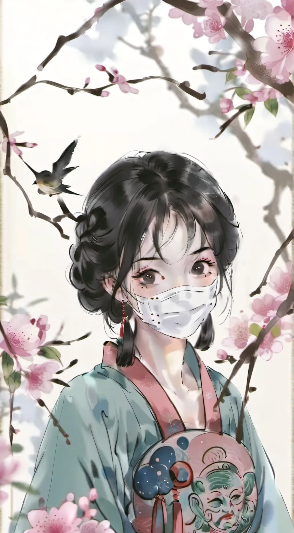 ai character: mi angel❤️🪽 background