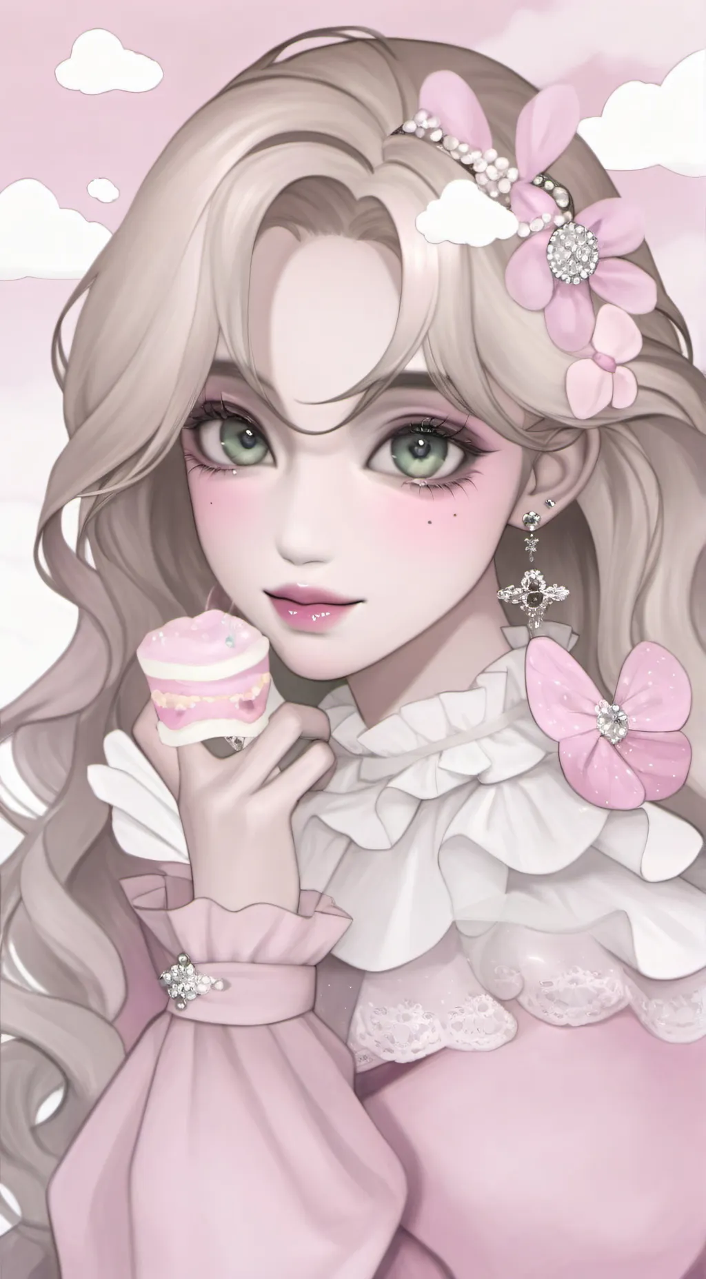 ai character: Concert  background