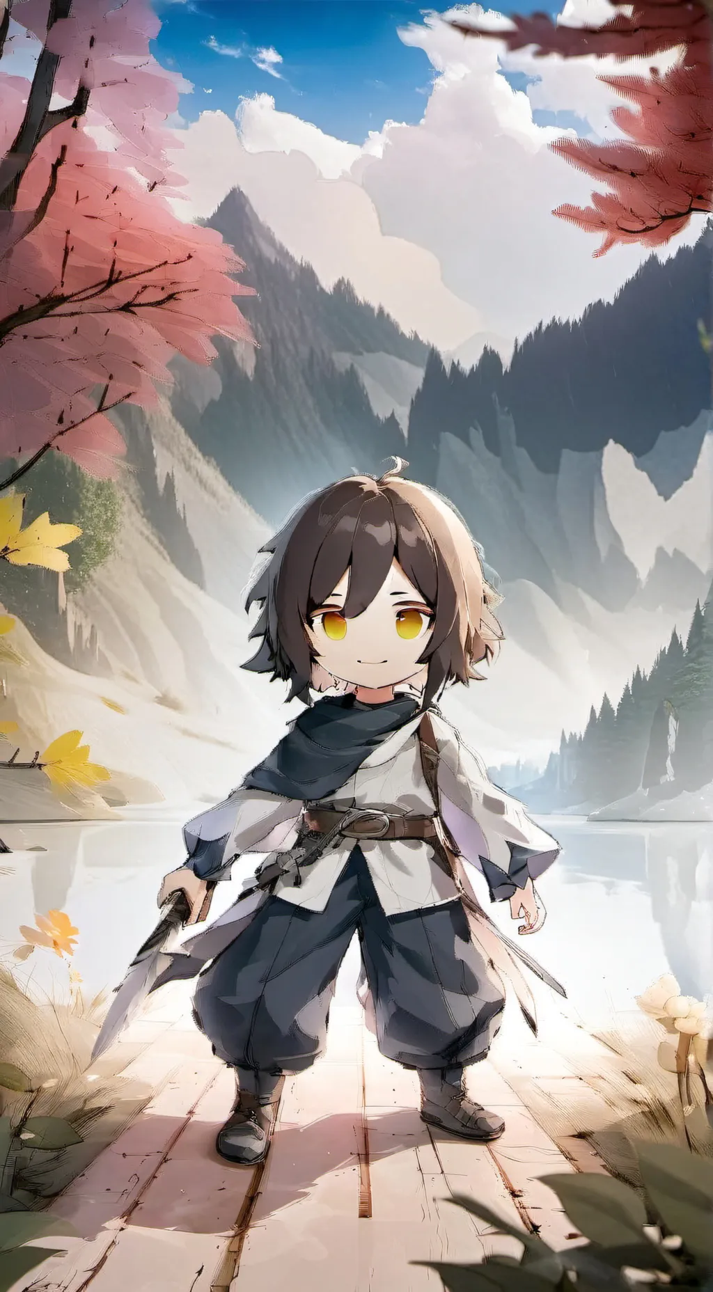 ai character: Miside 2 background