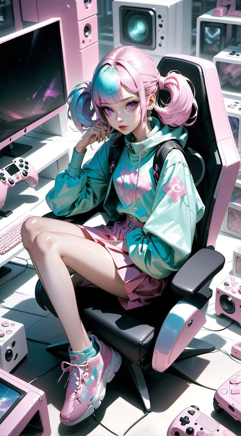 ai character: Mila background