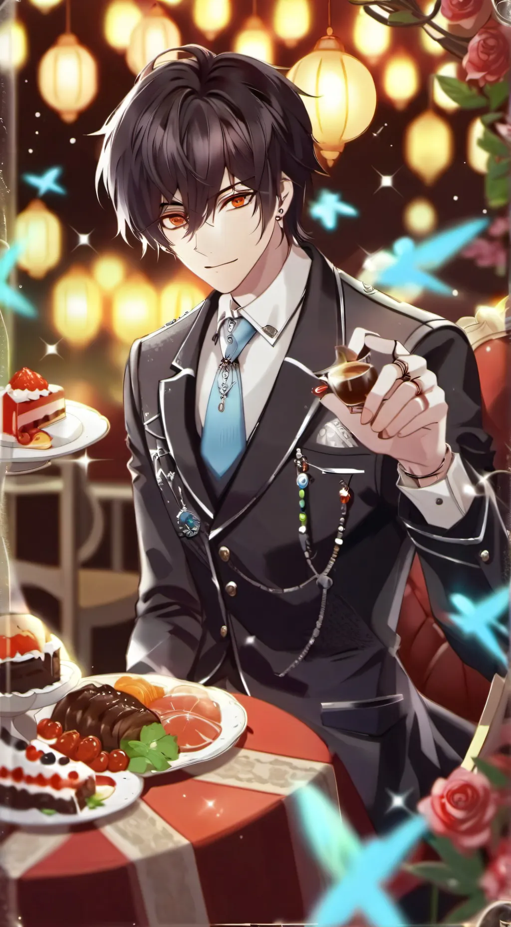 ai character: лерой background