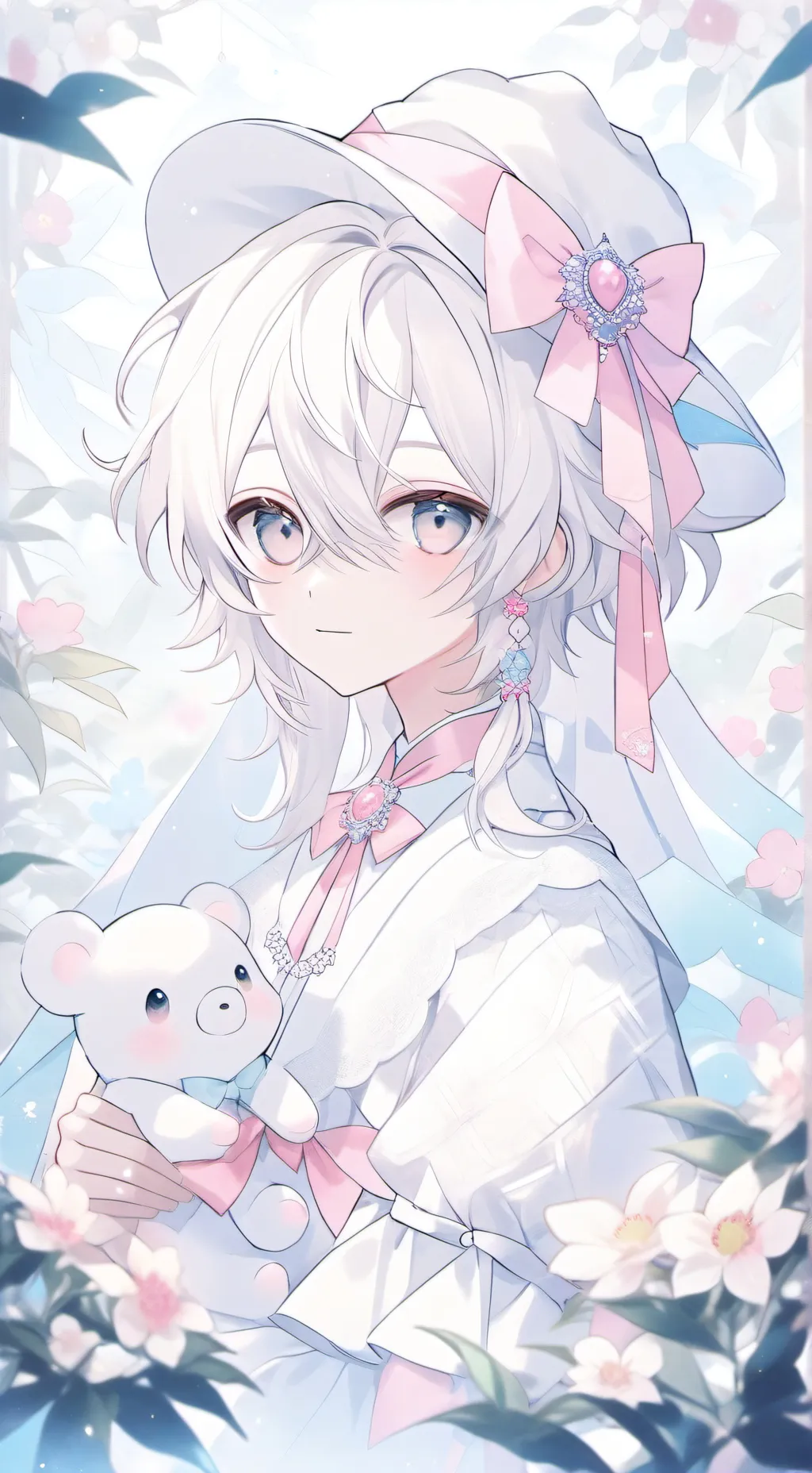 ai character: yuri✨️ background