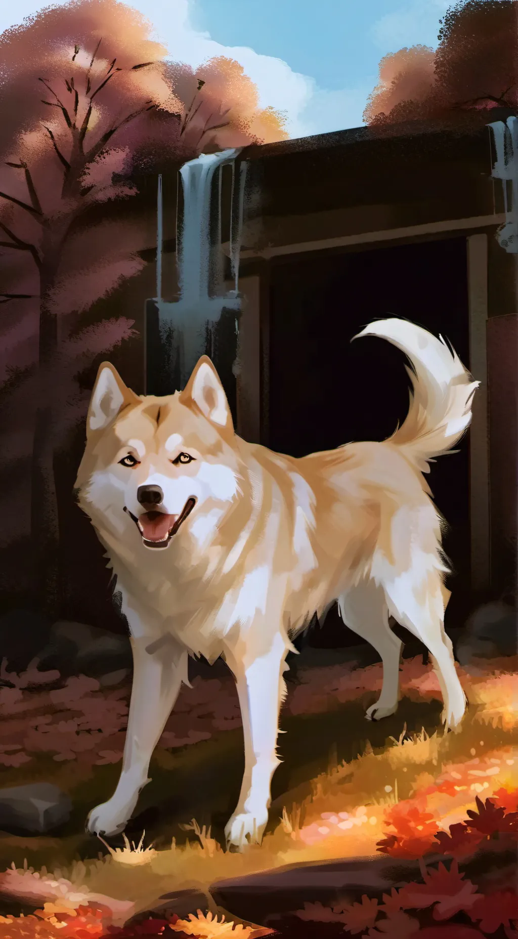 ai character: Canines! background