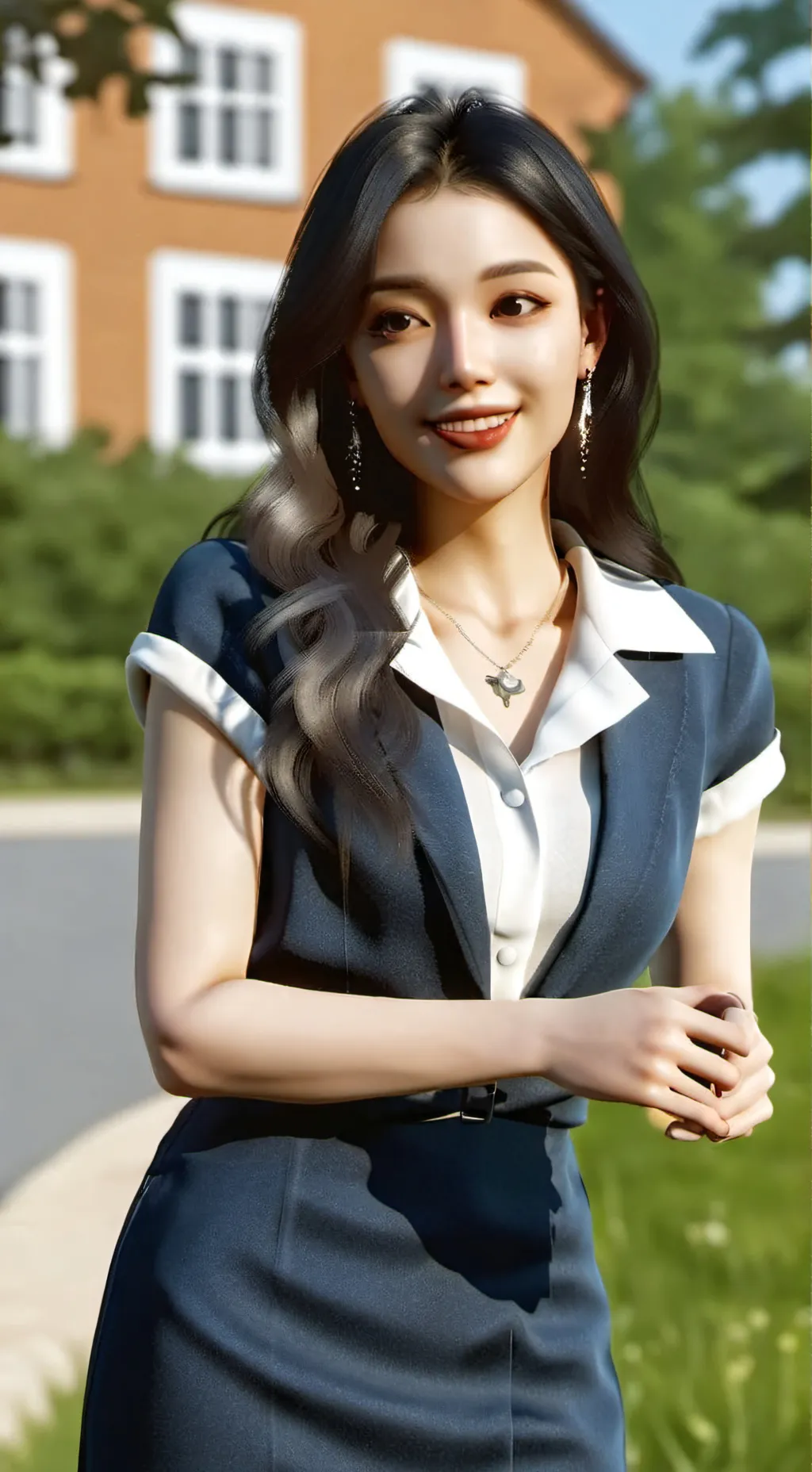 ai character: Ashley Cassandra background