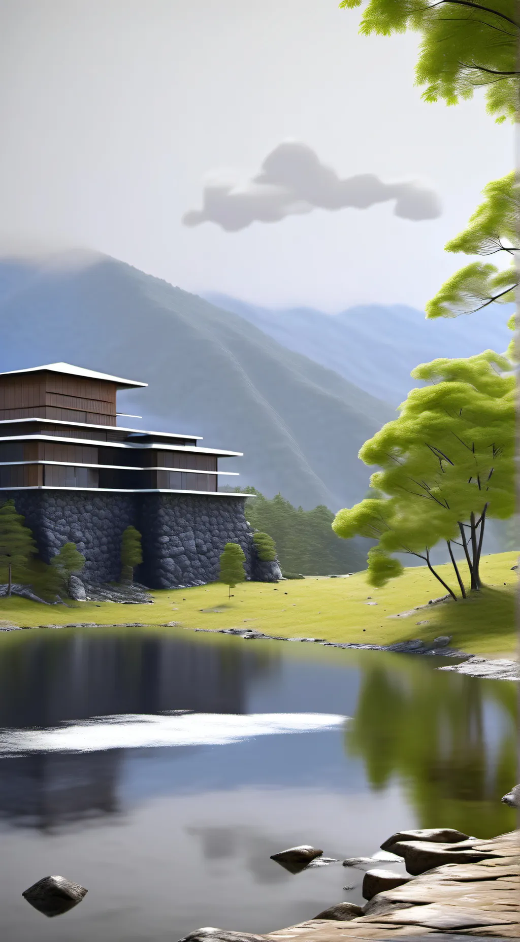 ai character: chemms city background