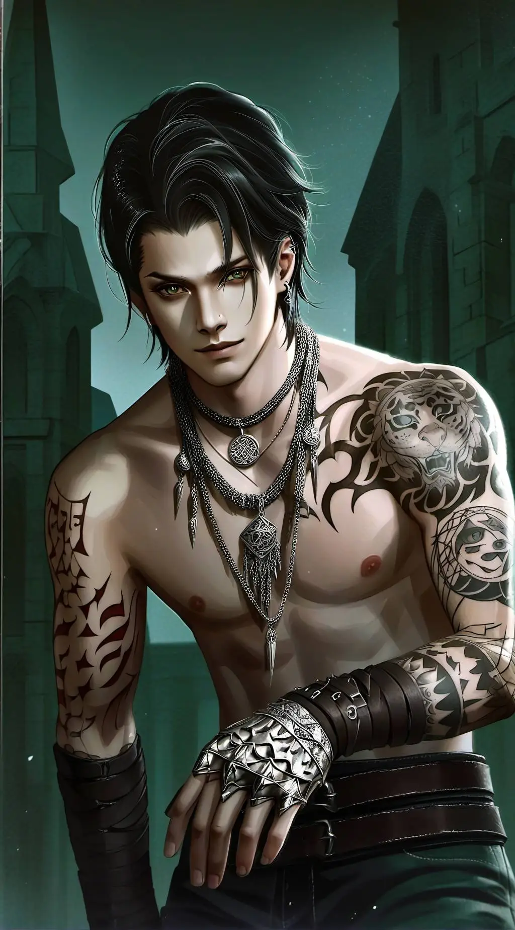 ai character: Kayden background