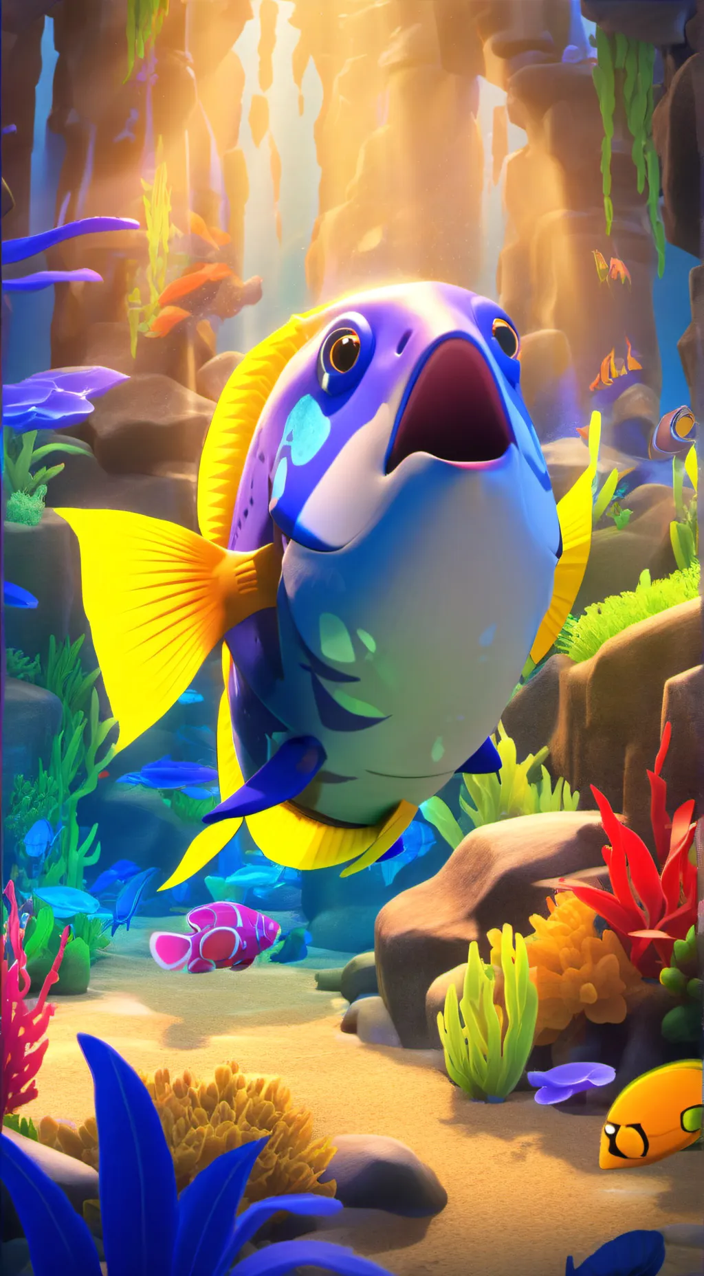 ai character: bruh background