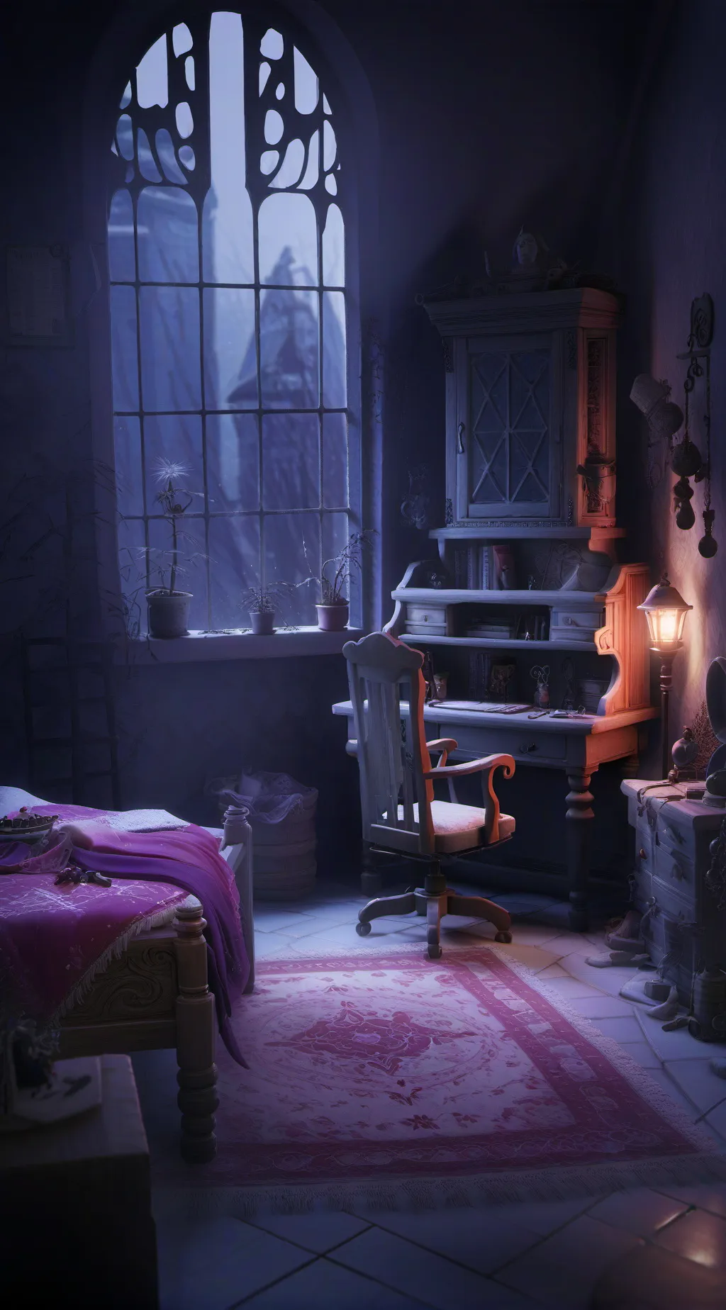 ai character: Sg in your house background