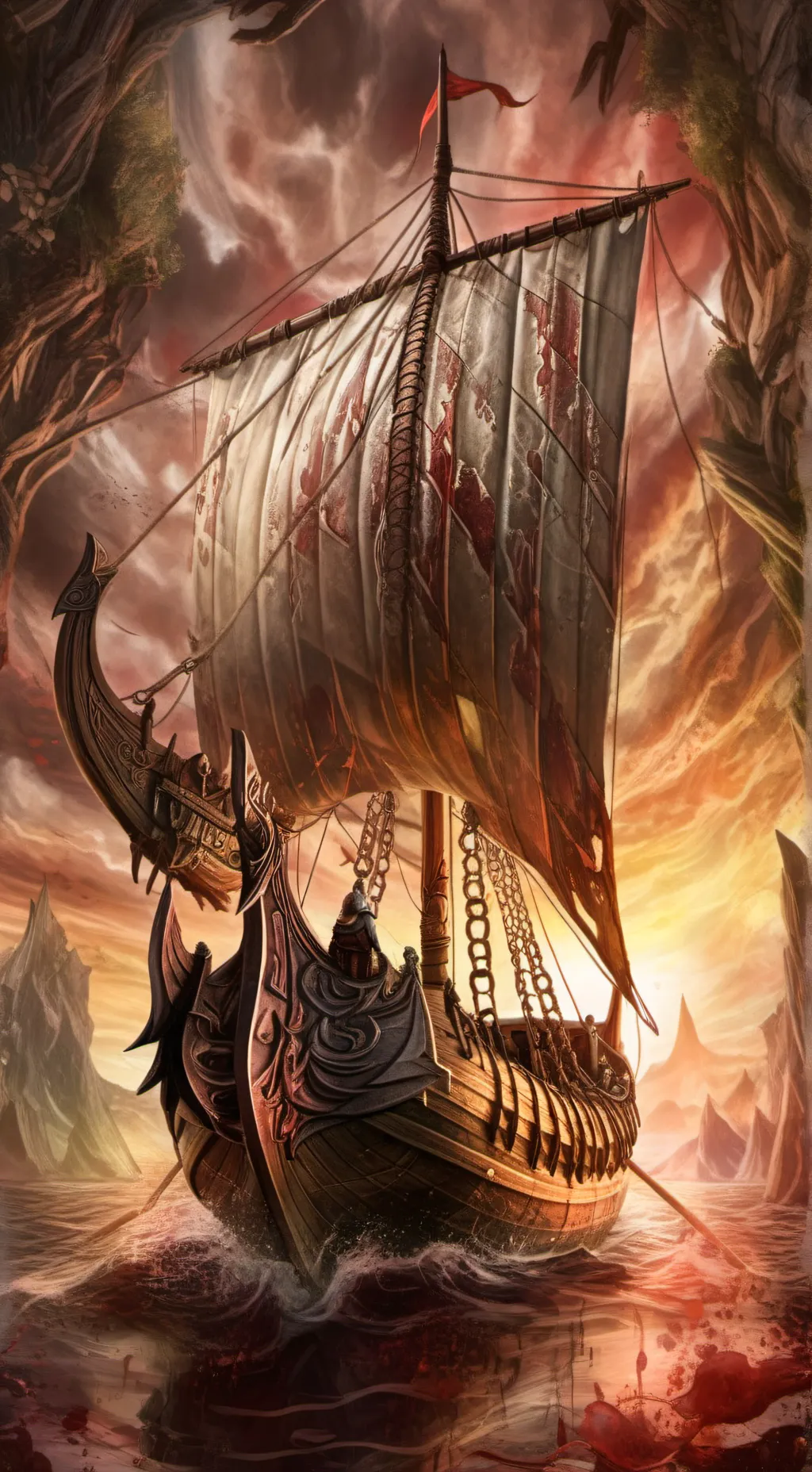 ai character: The Bloodsworn. background