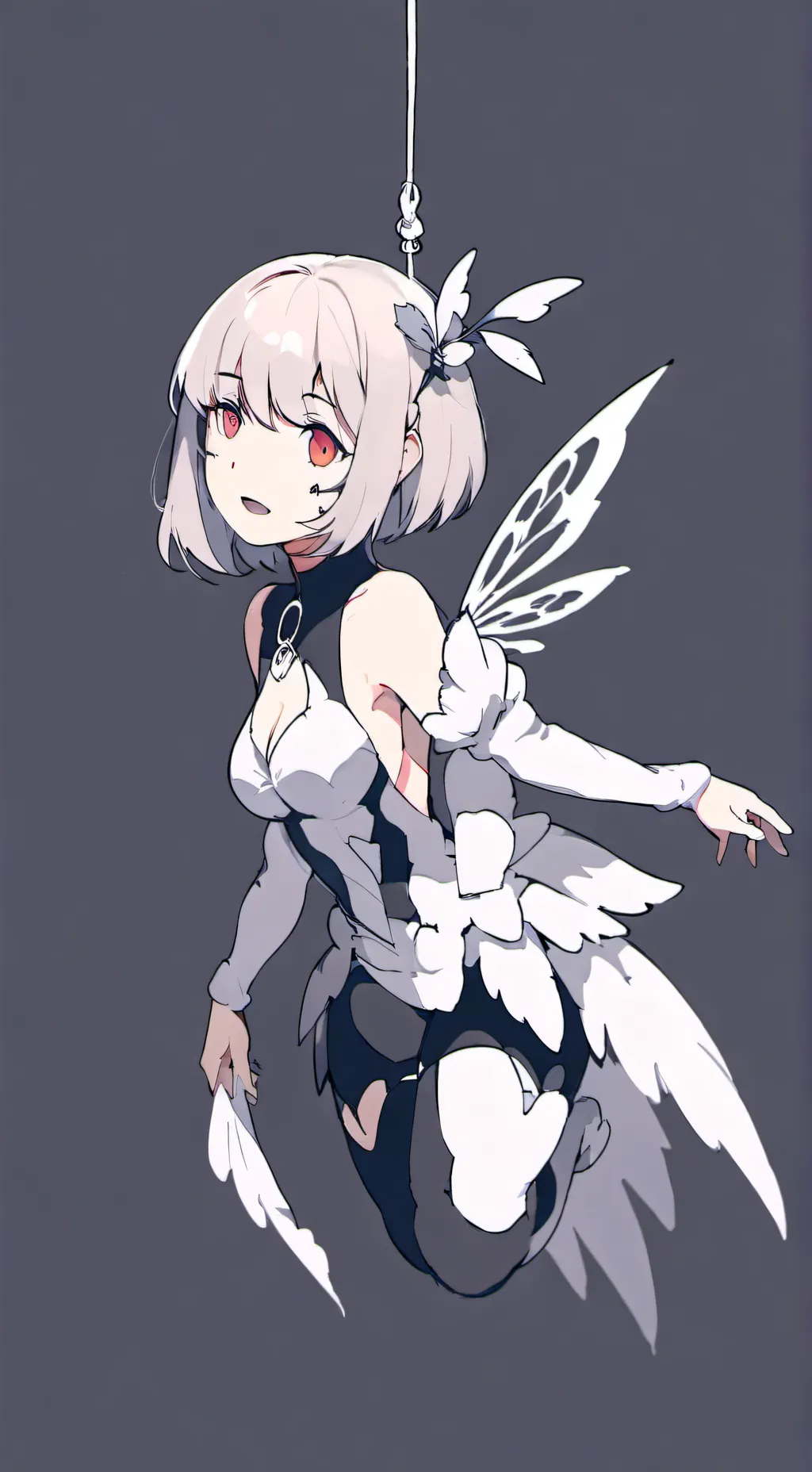 ai character: fly girl background