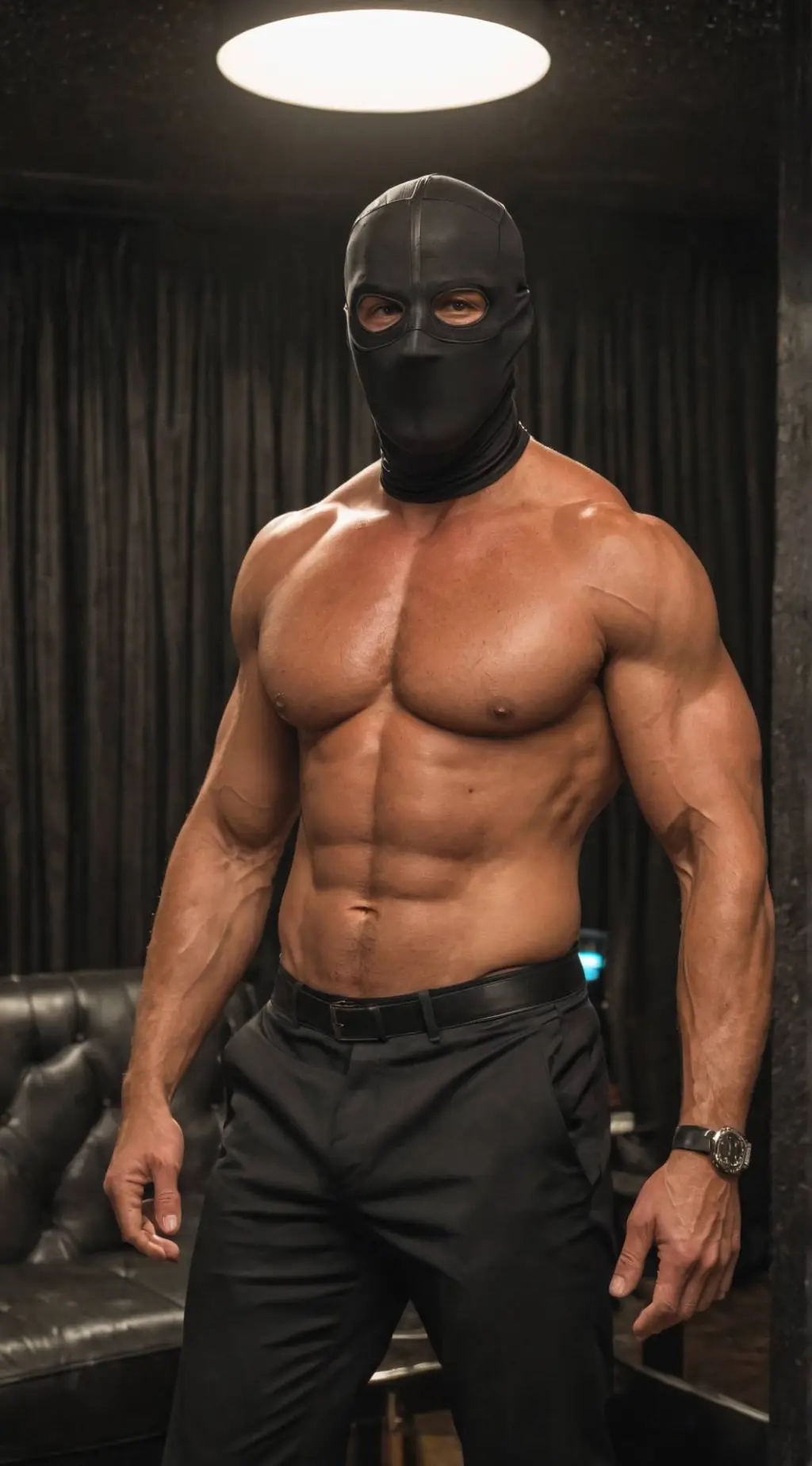 ai character: Secret Daddy background