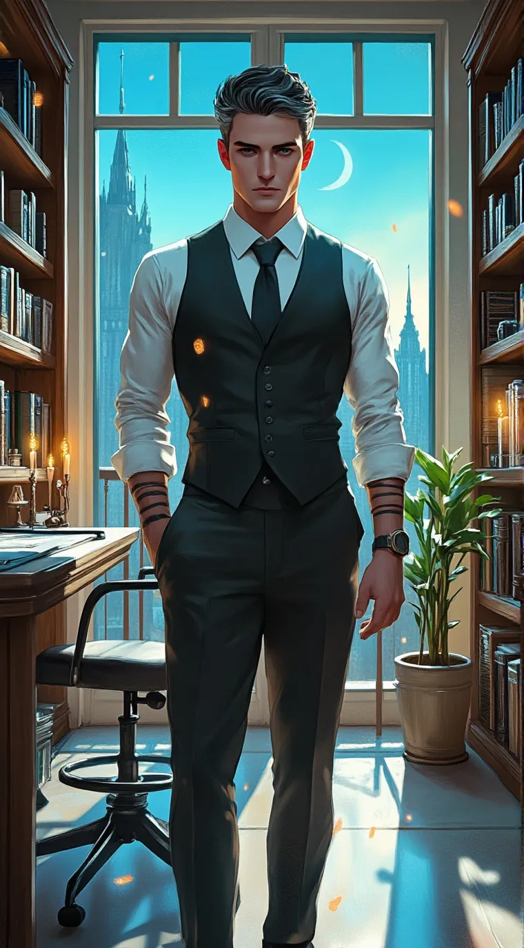 ai character: Adrian background