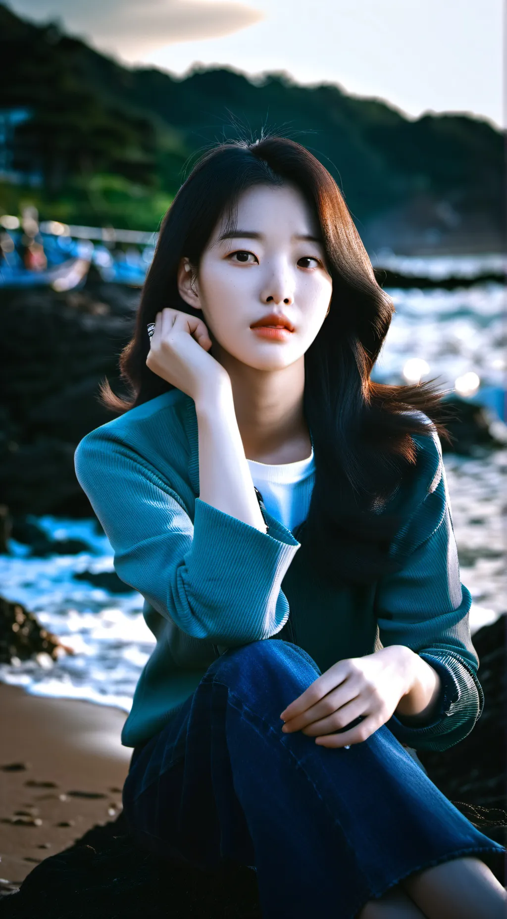 ai character: squid games  background