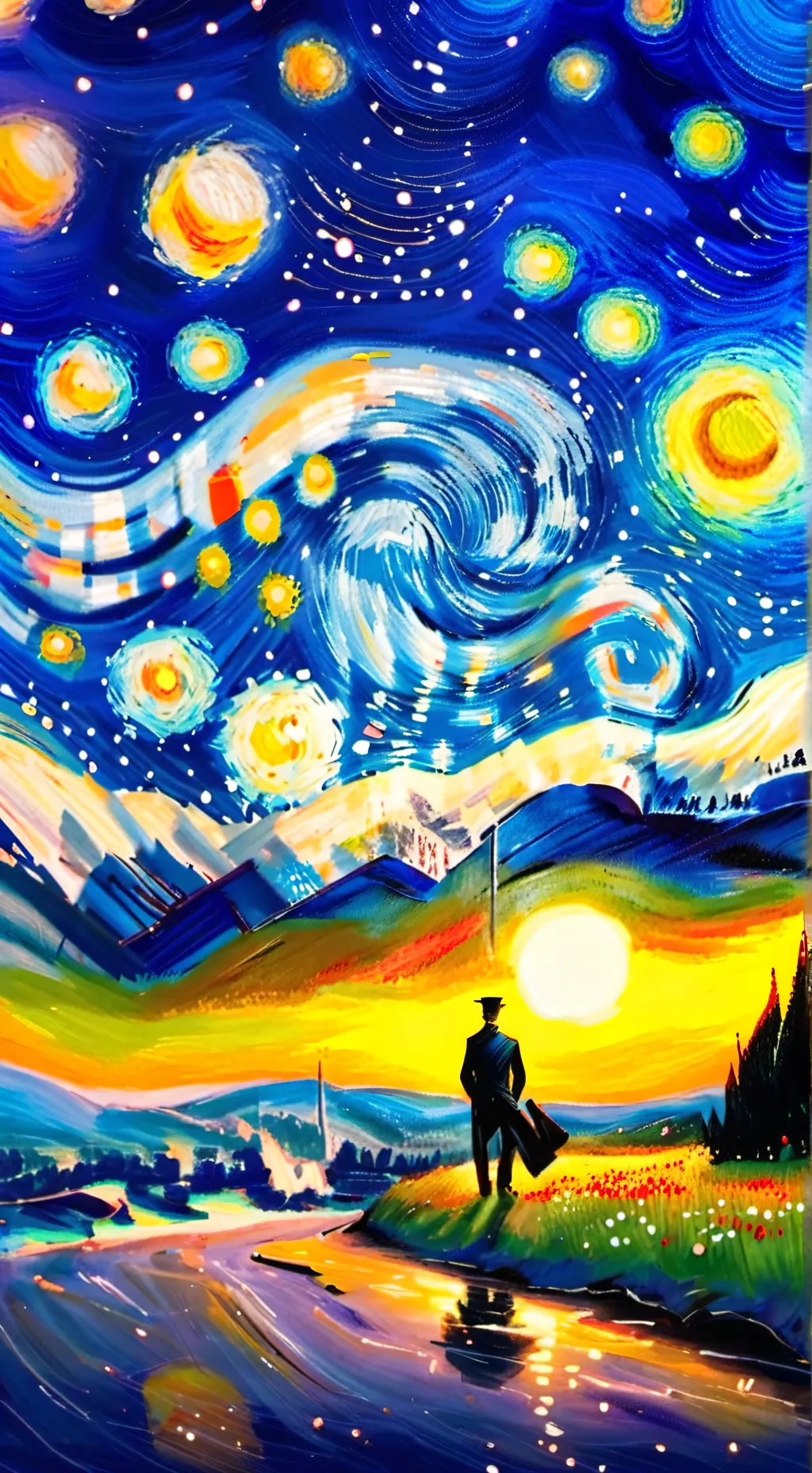 ai character: popular girl background