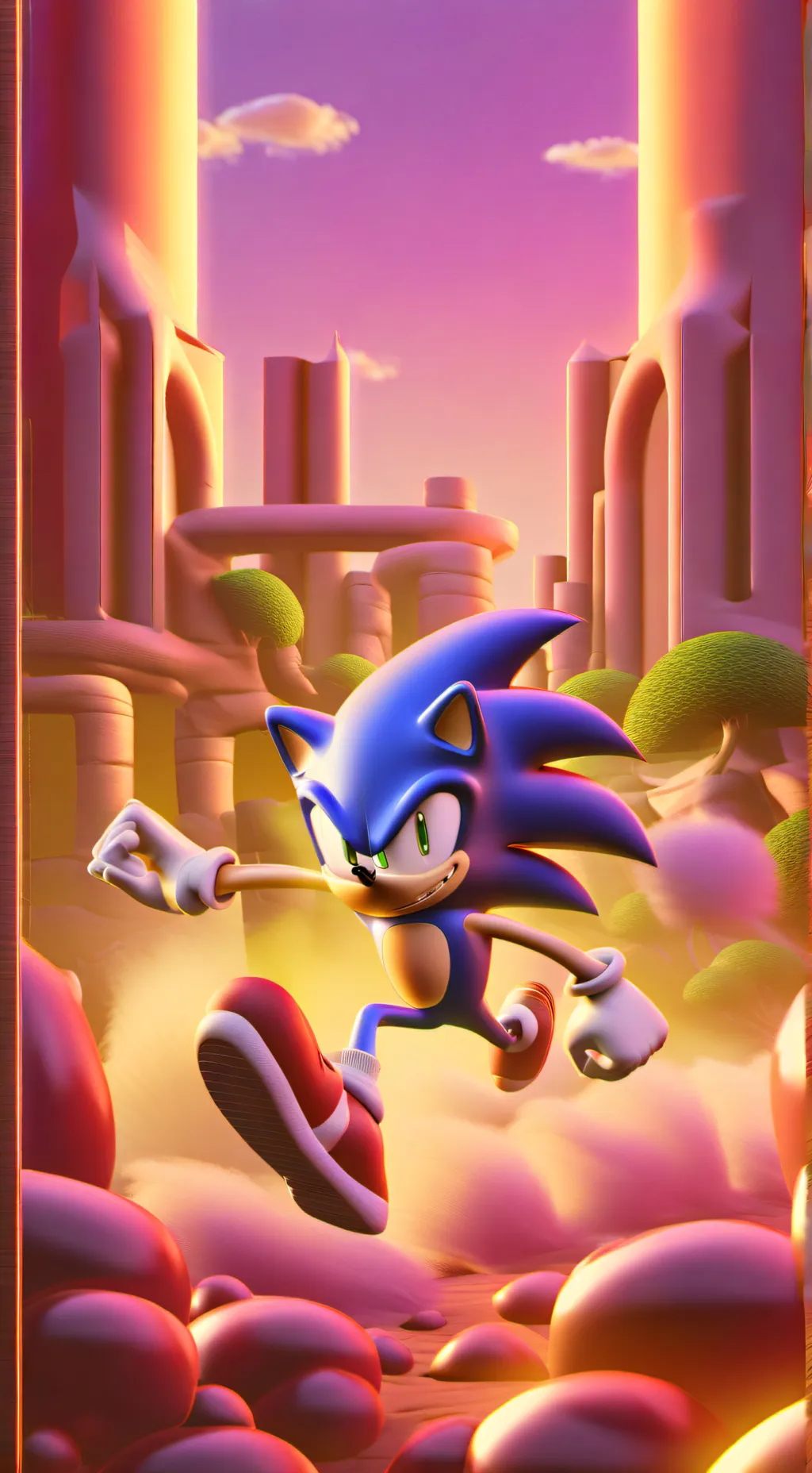 ai character: Sonic Crew background