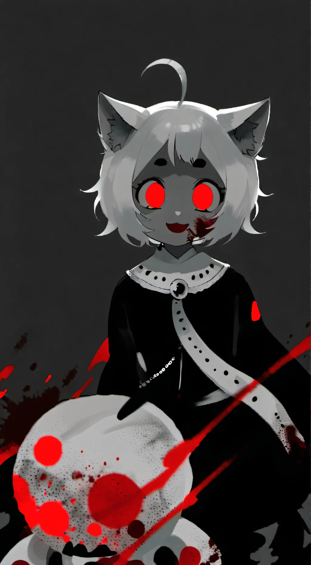 ai character: horror wenda  background