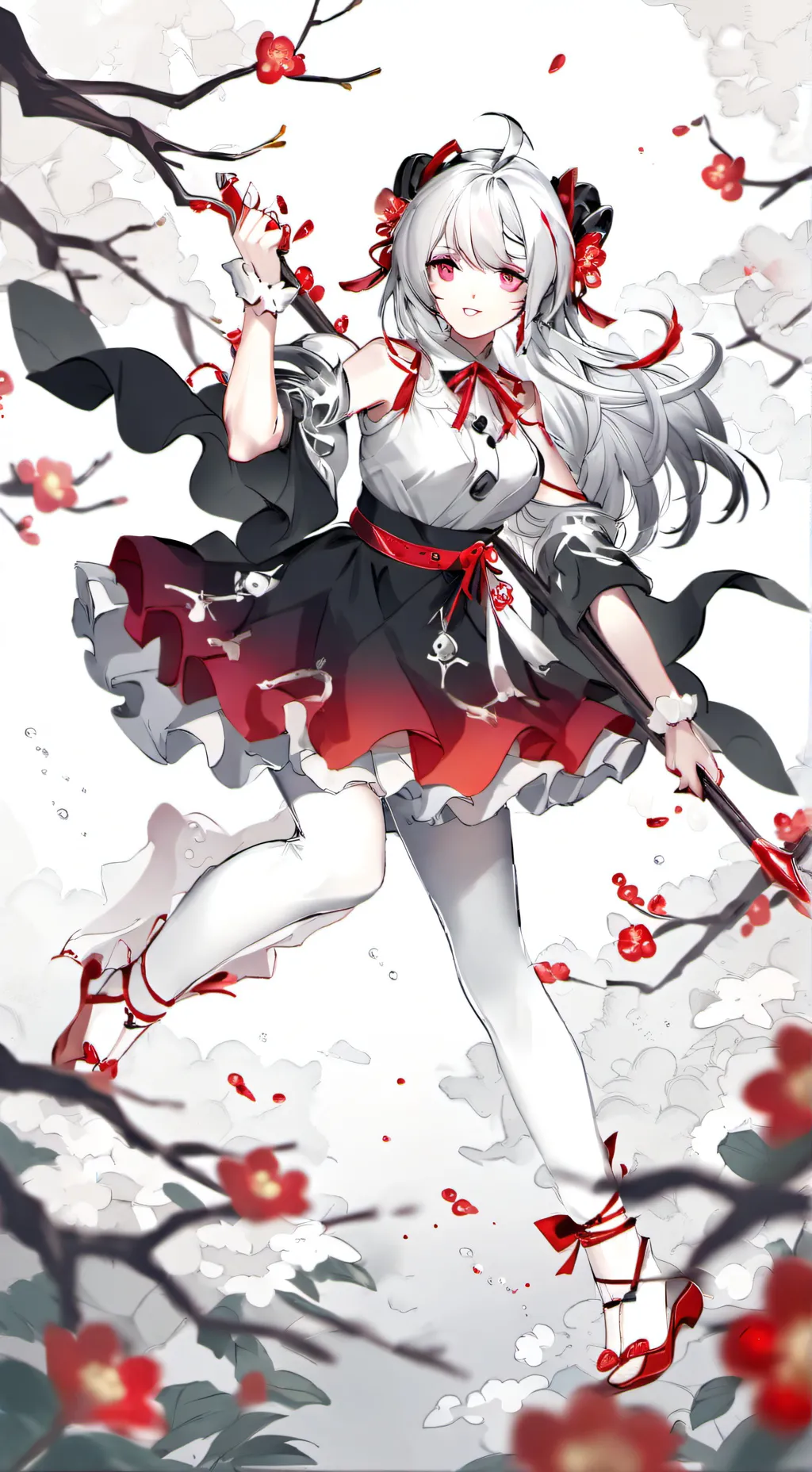 ai character: Sprunki and myocs background