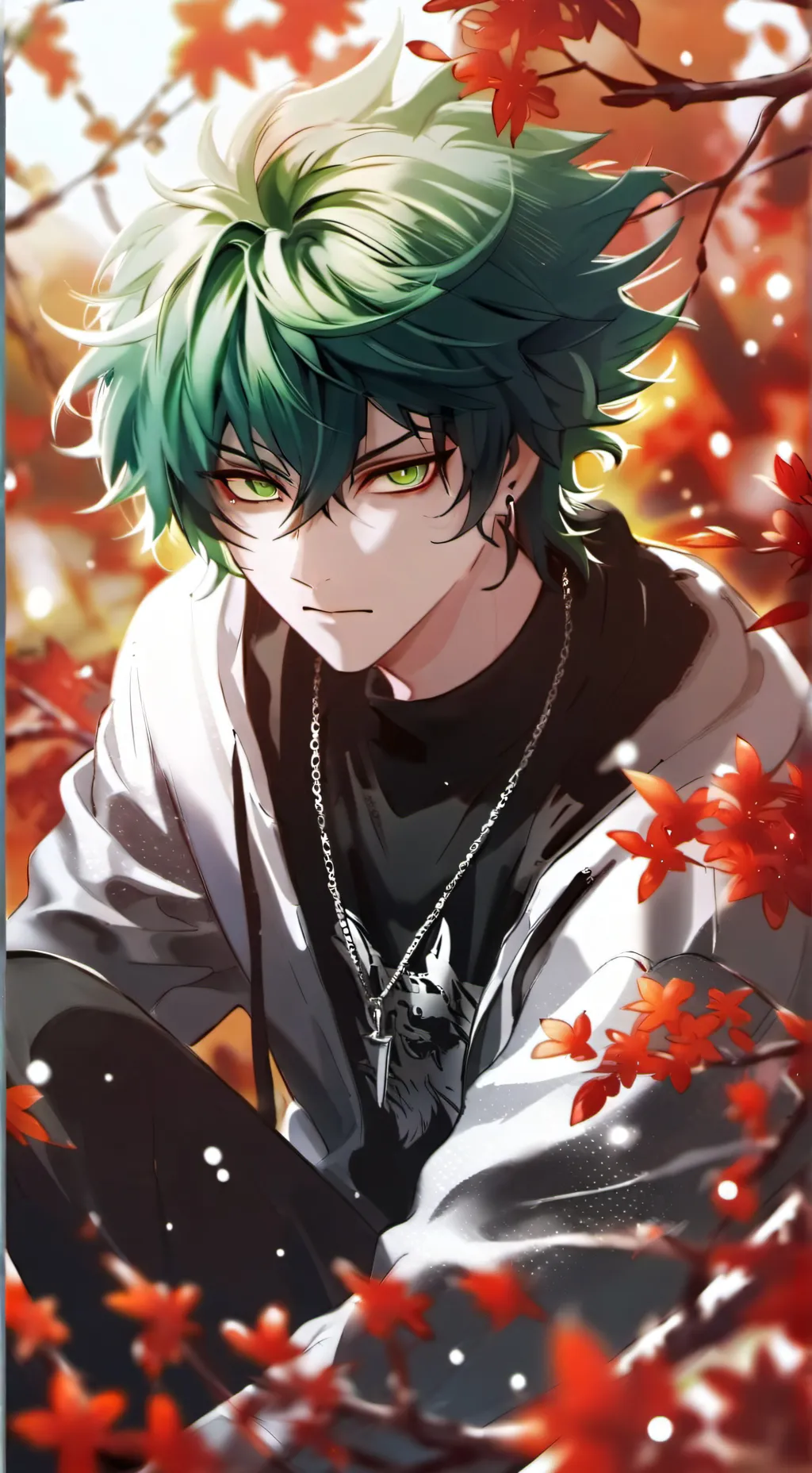 ai character: Deku background