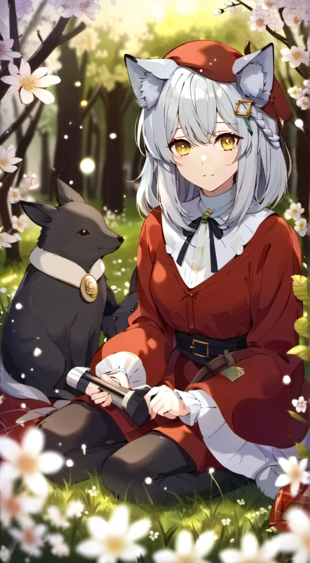 ai character: Vivian  background