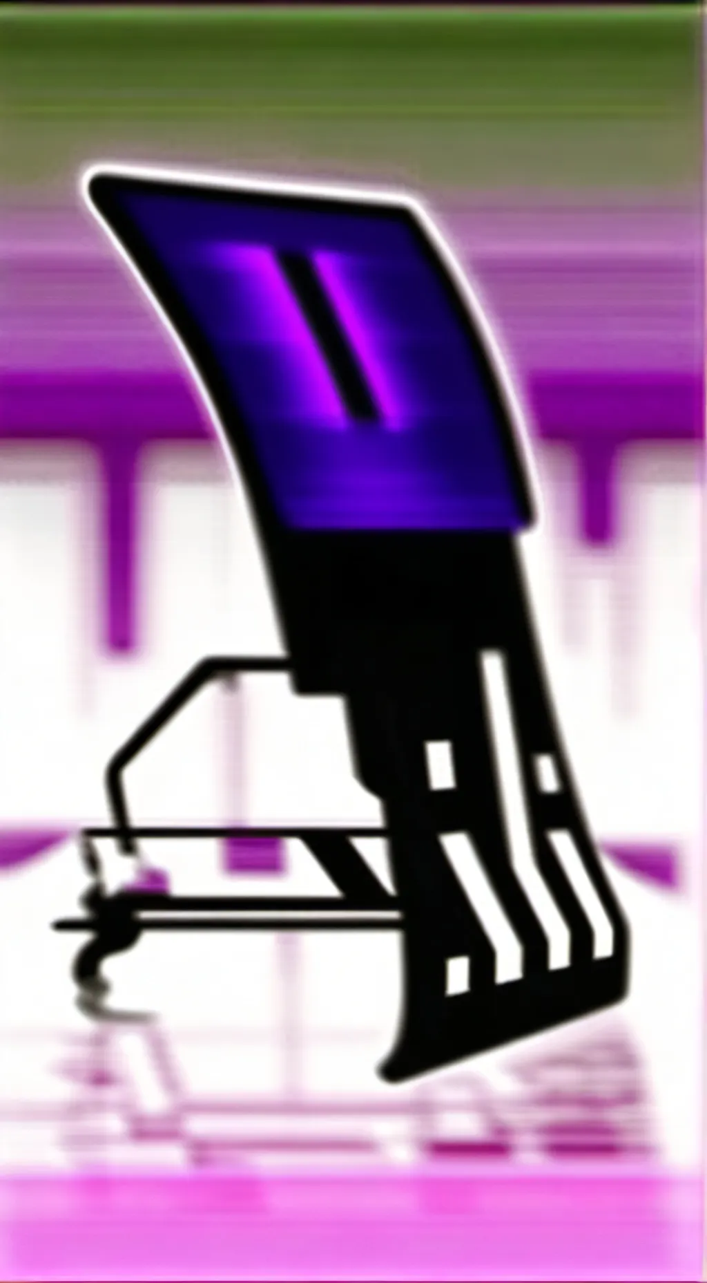 ai character: durple  background