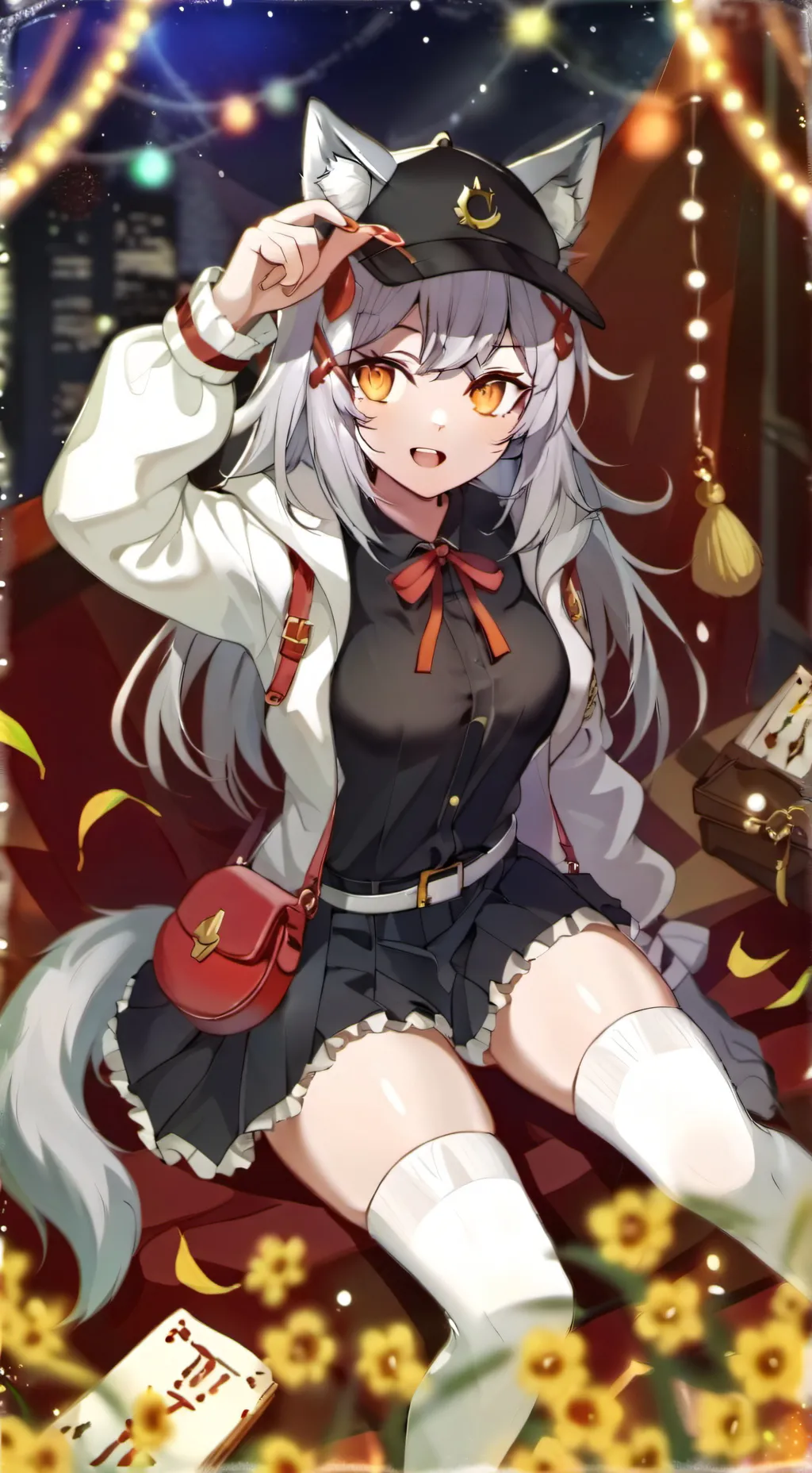 ai character: Lilly background