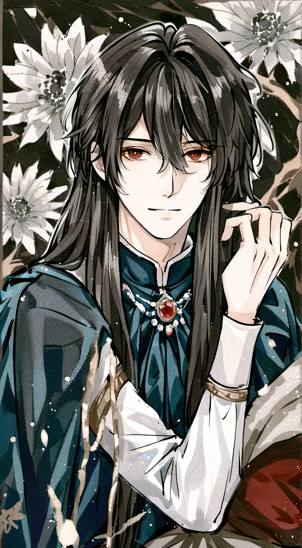 ai character: Миндо background