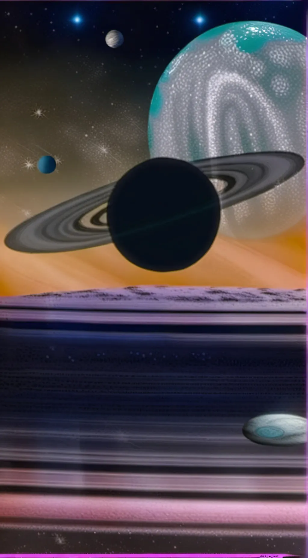 ai character: Uranus hate nptune background