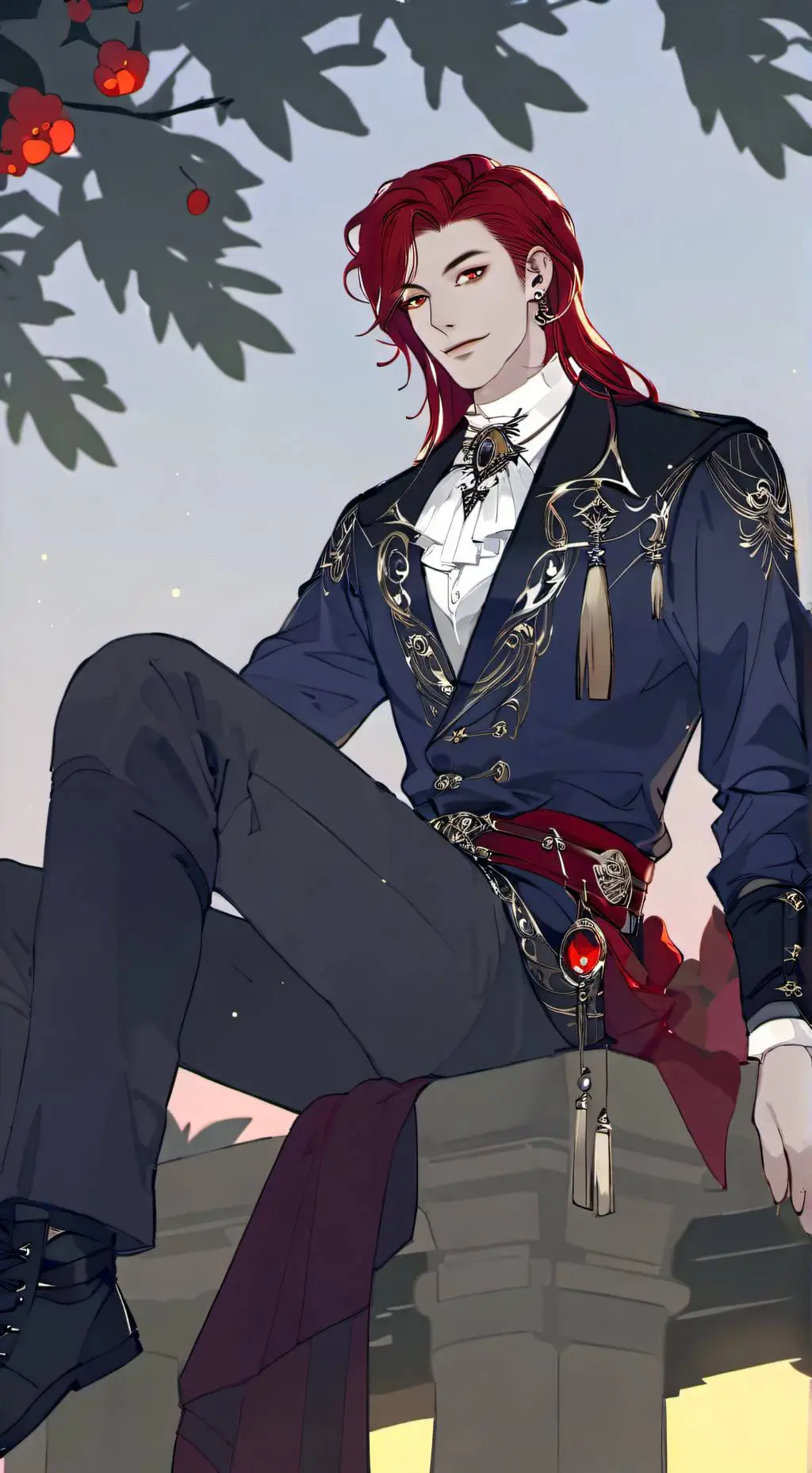 ai character: Leo background