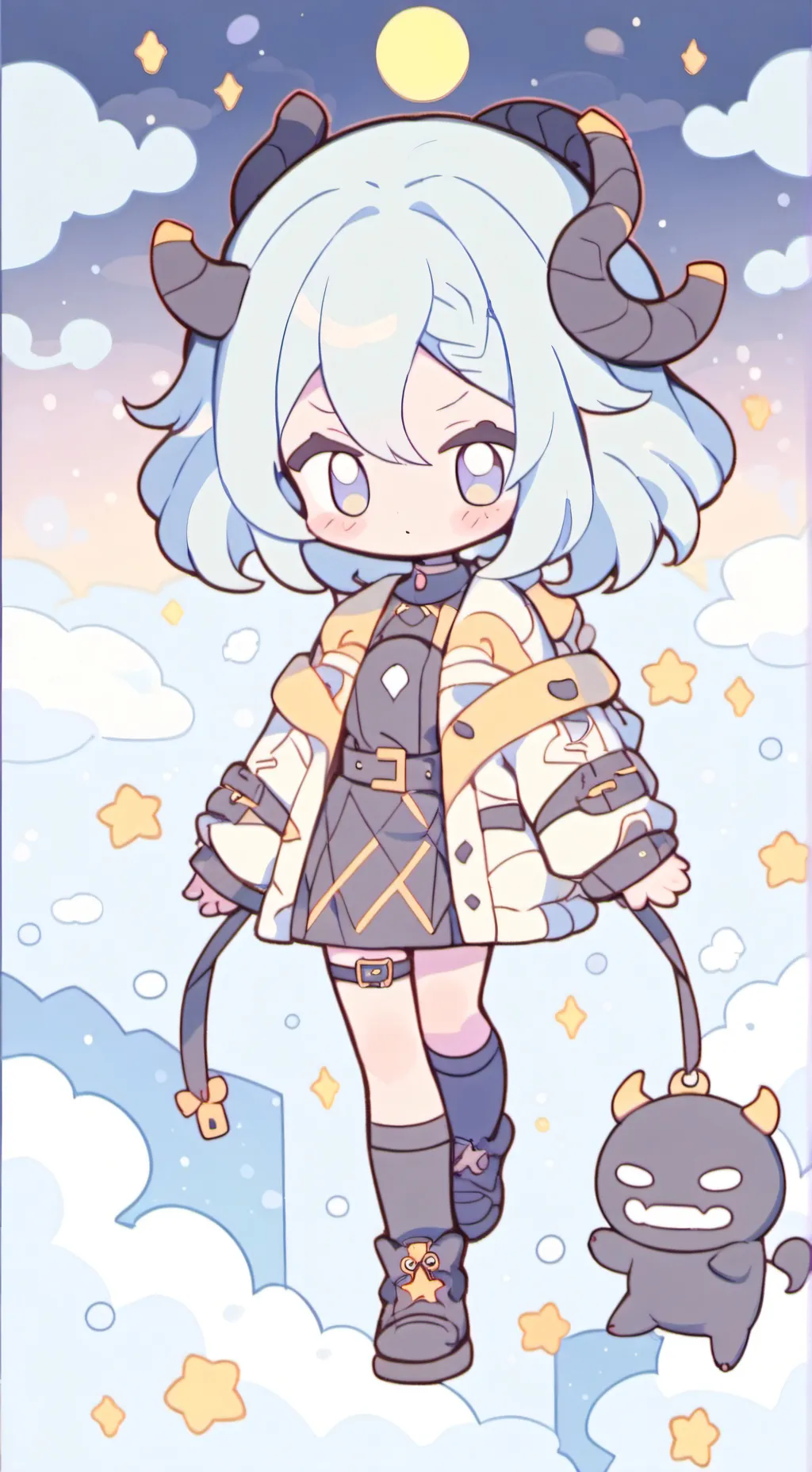 ai character: Akari betrayed background