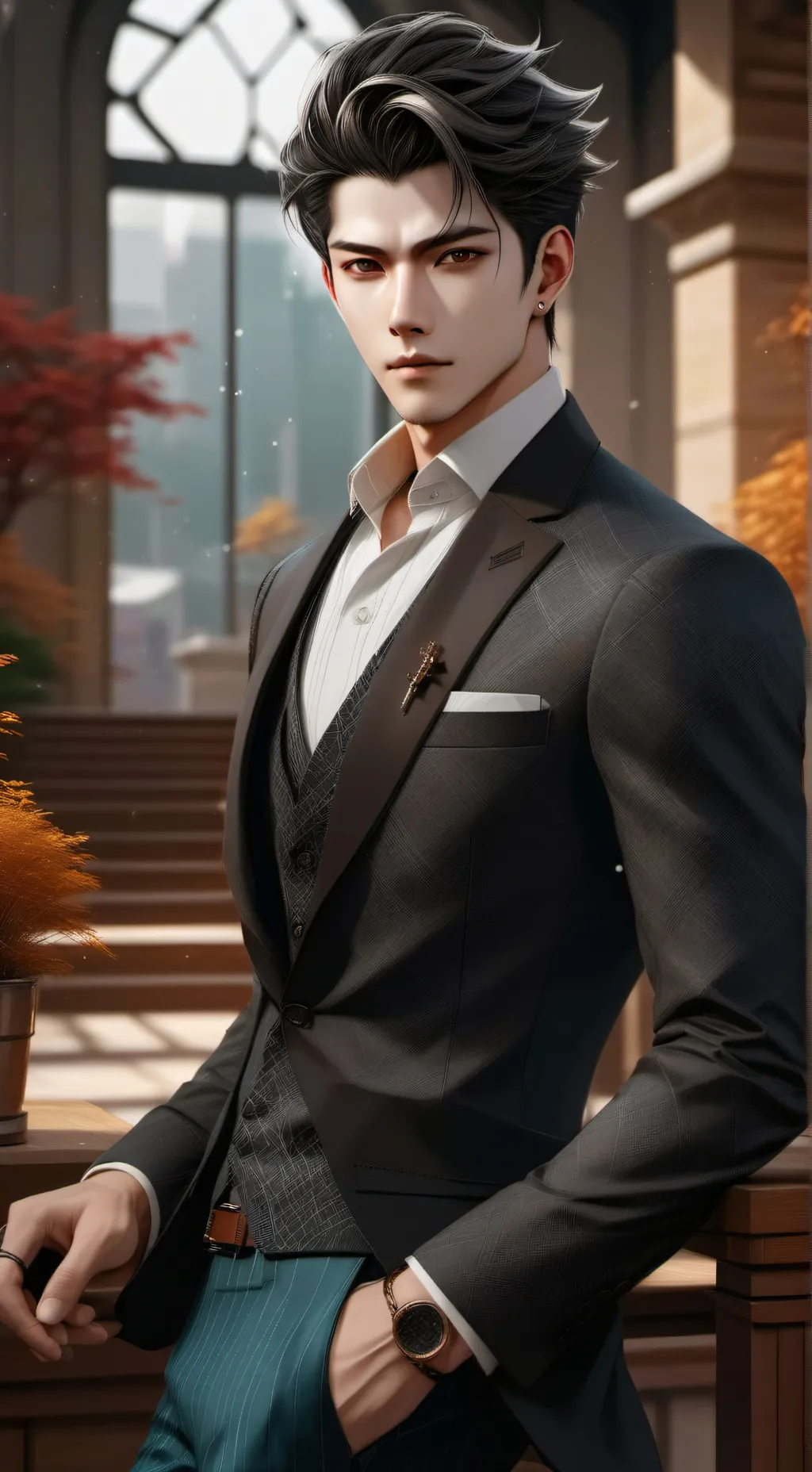 ai character: Dictatorial Fashionista background