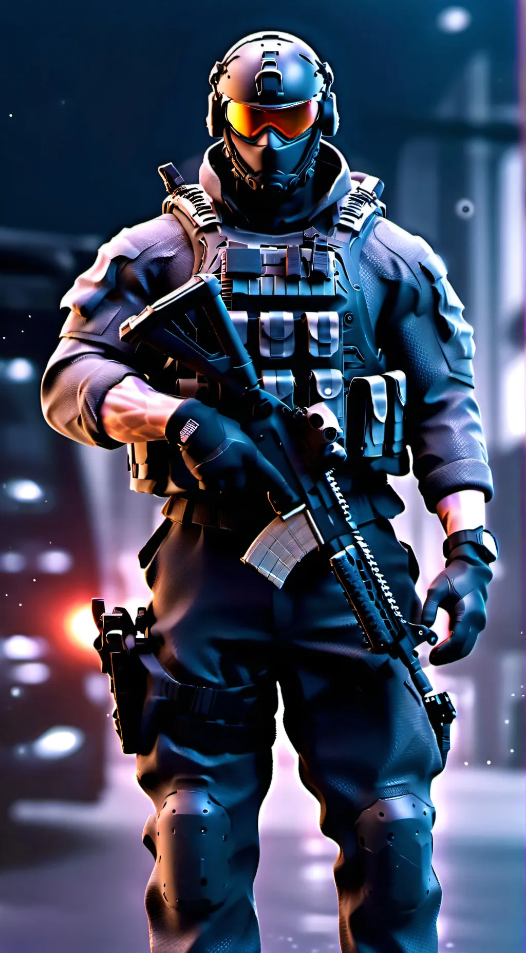 ai character: Ghost | ❤️ background