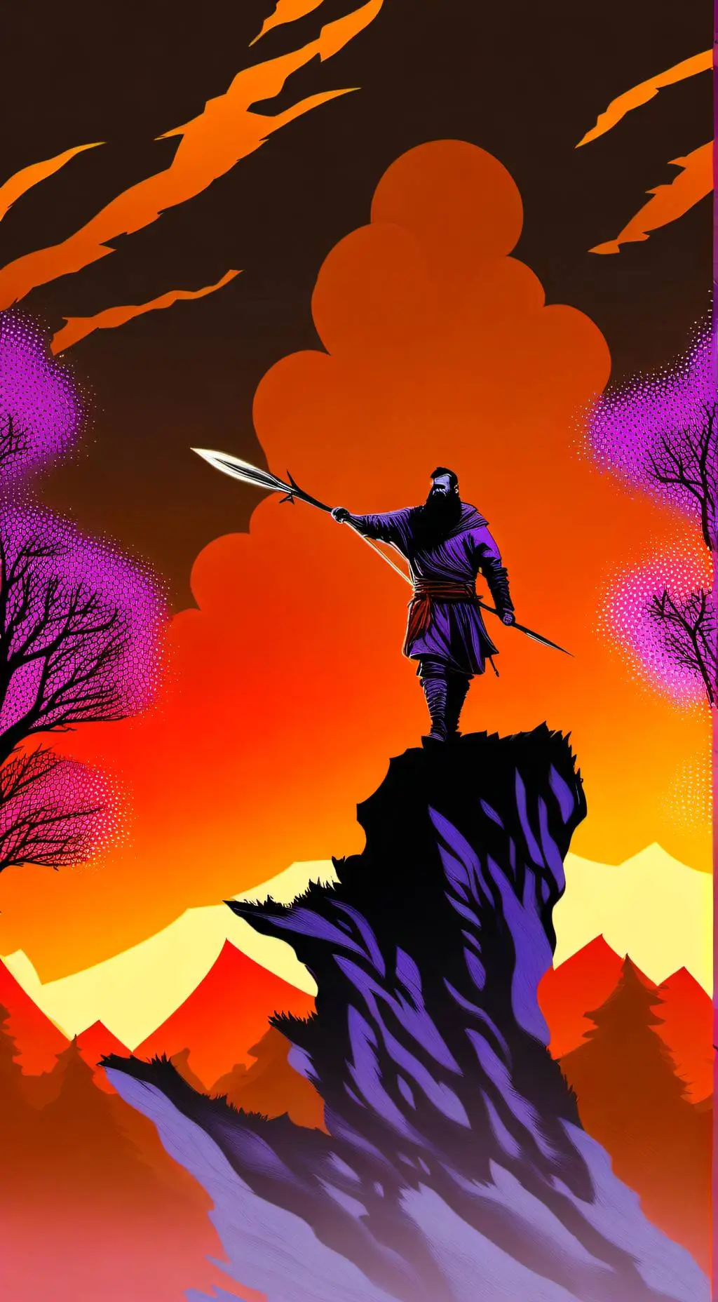 ai character: Primal background