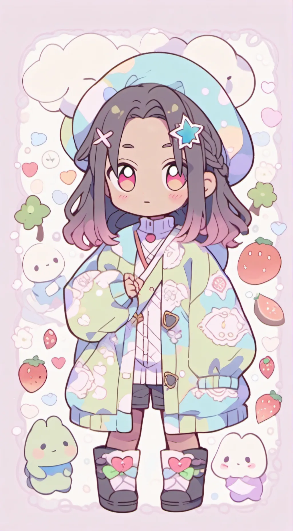 ai character: Makenzie  background