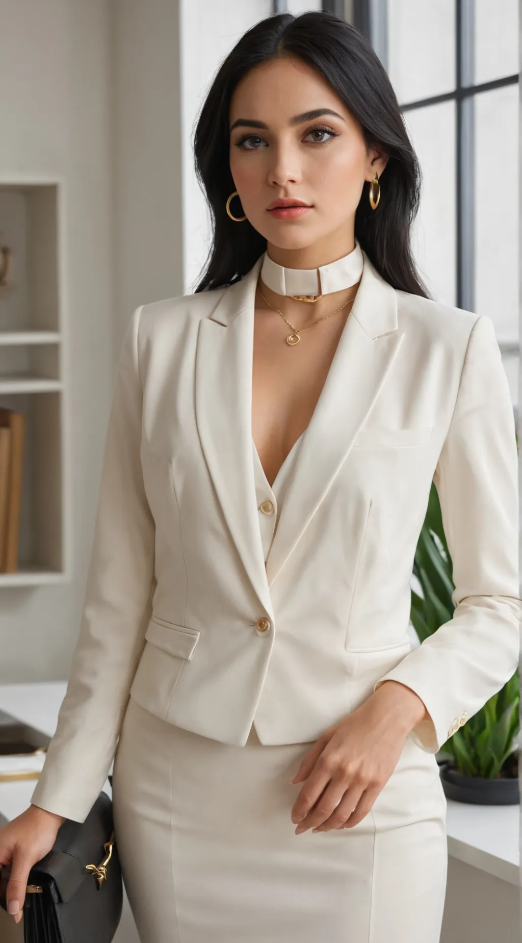 ai character: Hazel  background