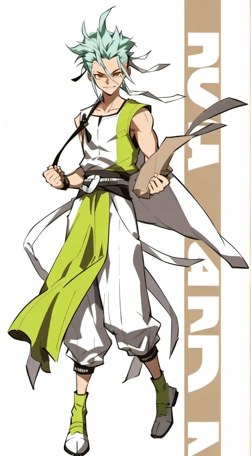 ai character: Dr.Stone background