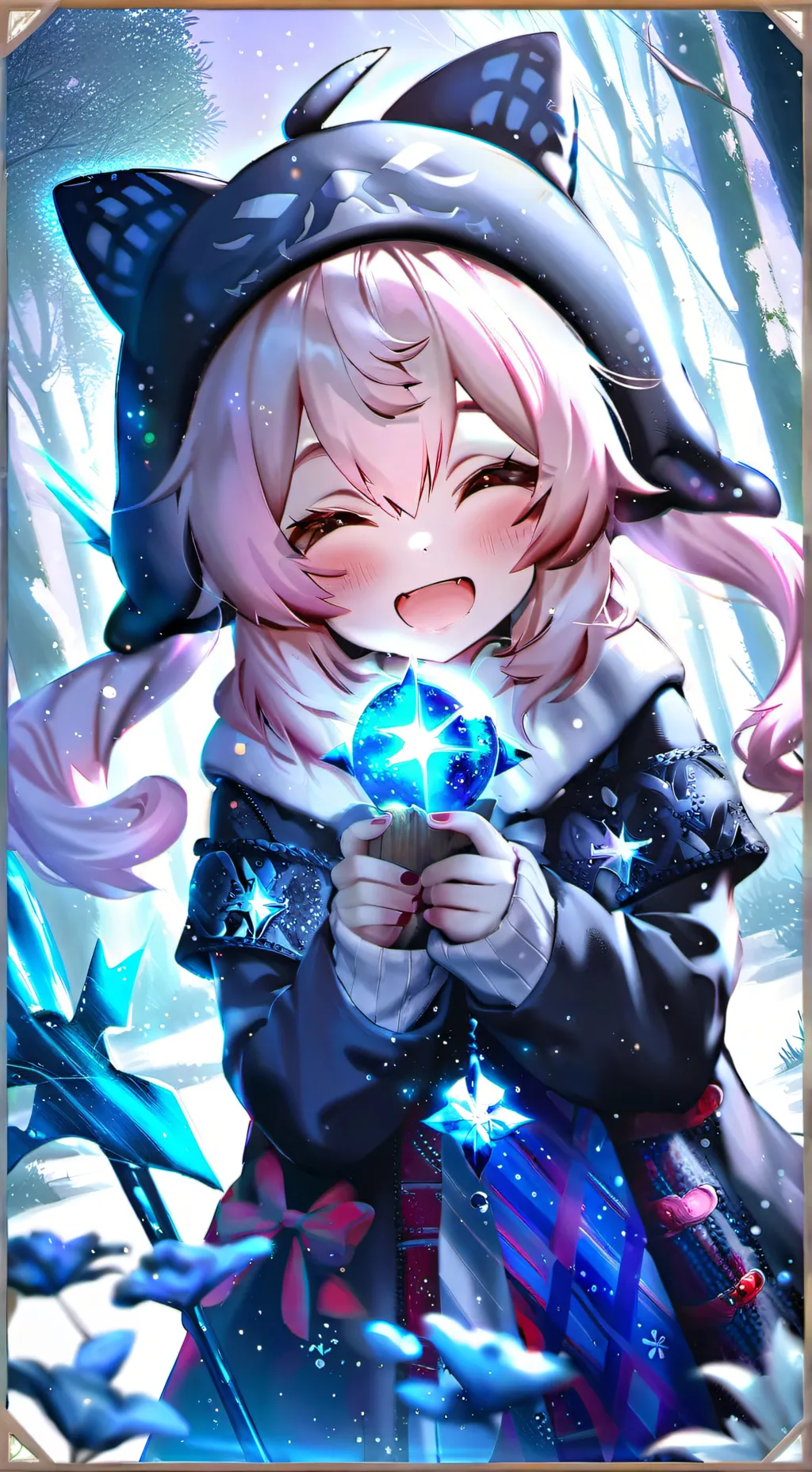 ai character: lunita  background