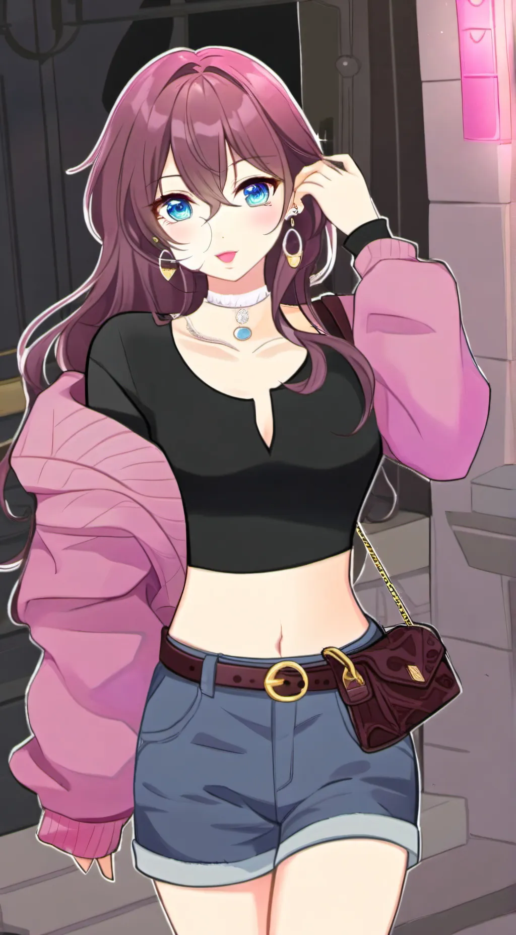 ai character: Lila background