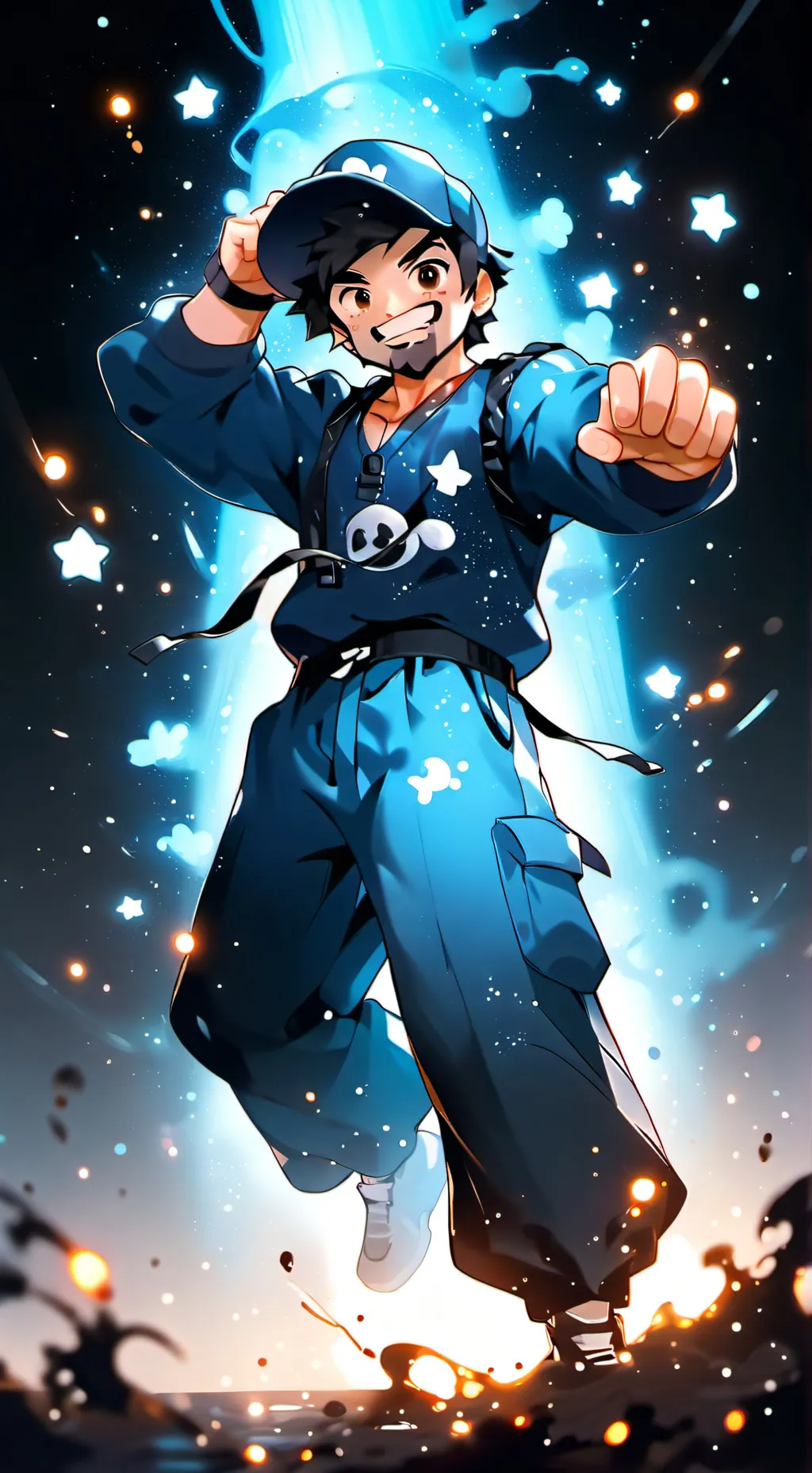 ai character: SMG4 background