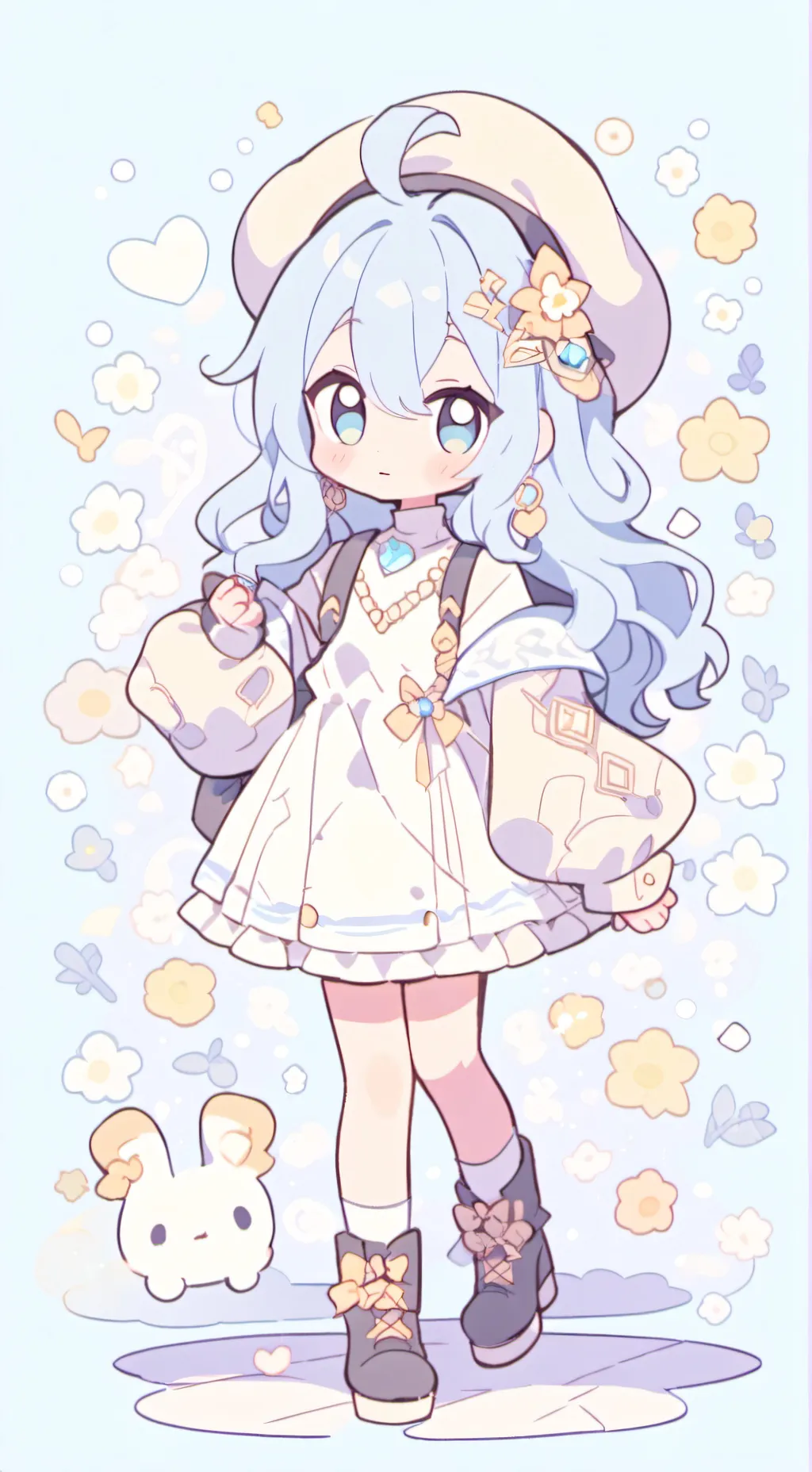 ai character: Dandy's world idk background