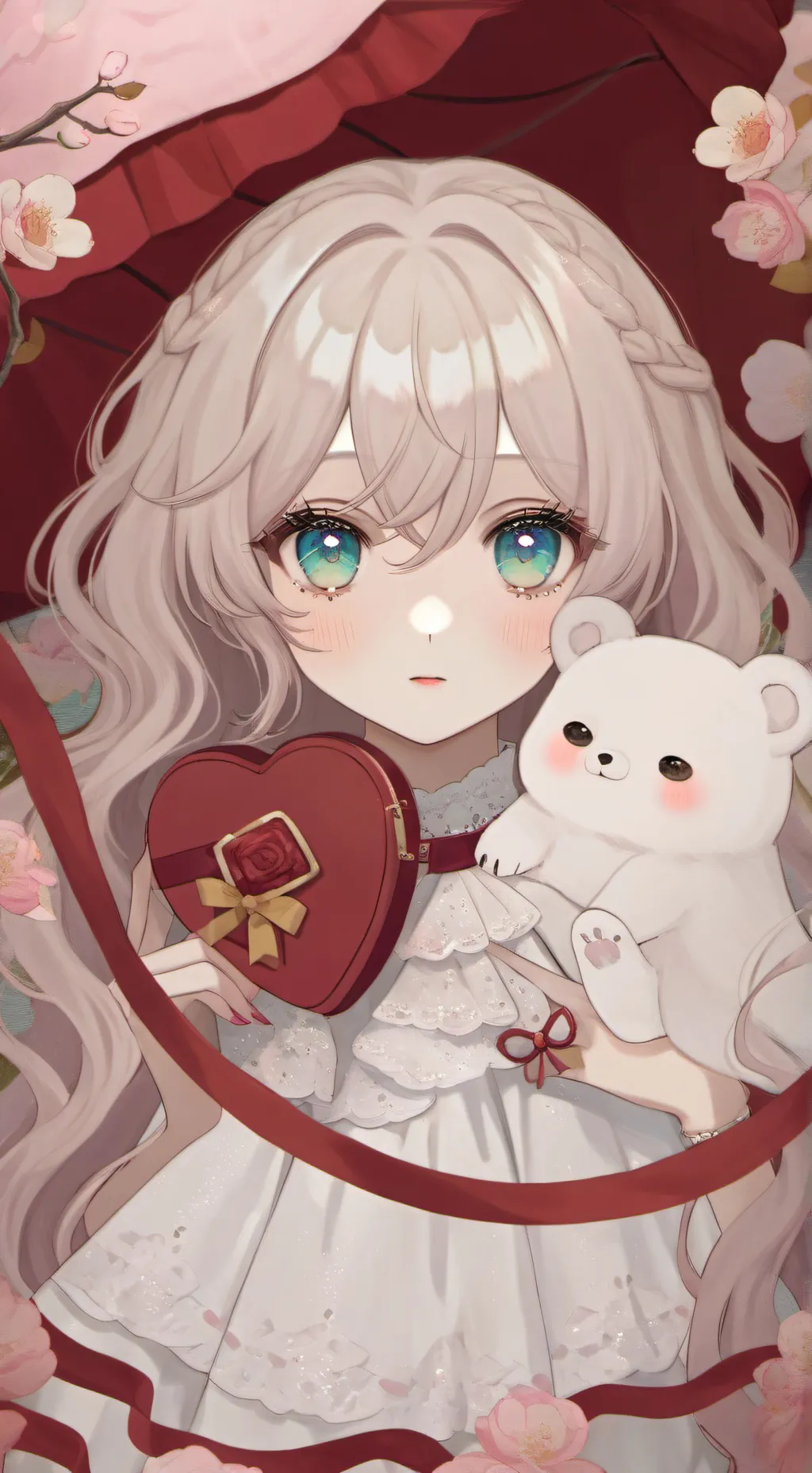 ai character: radioapple background