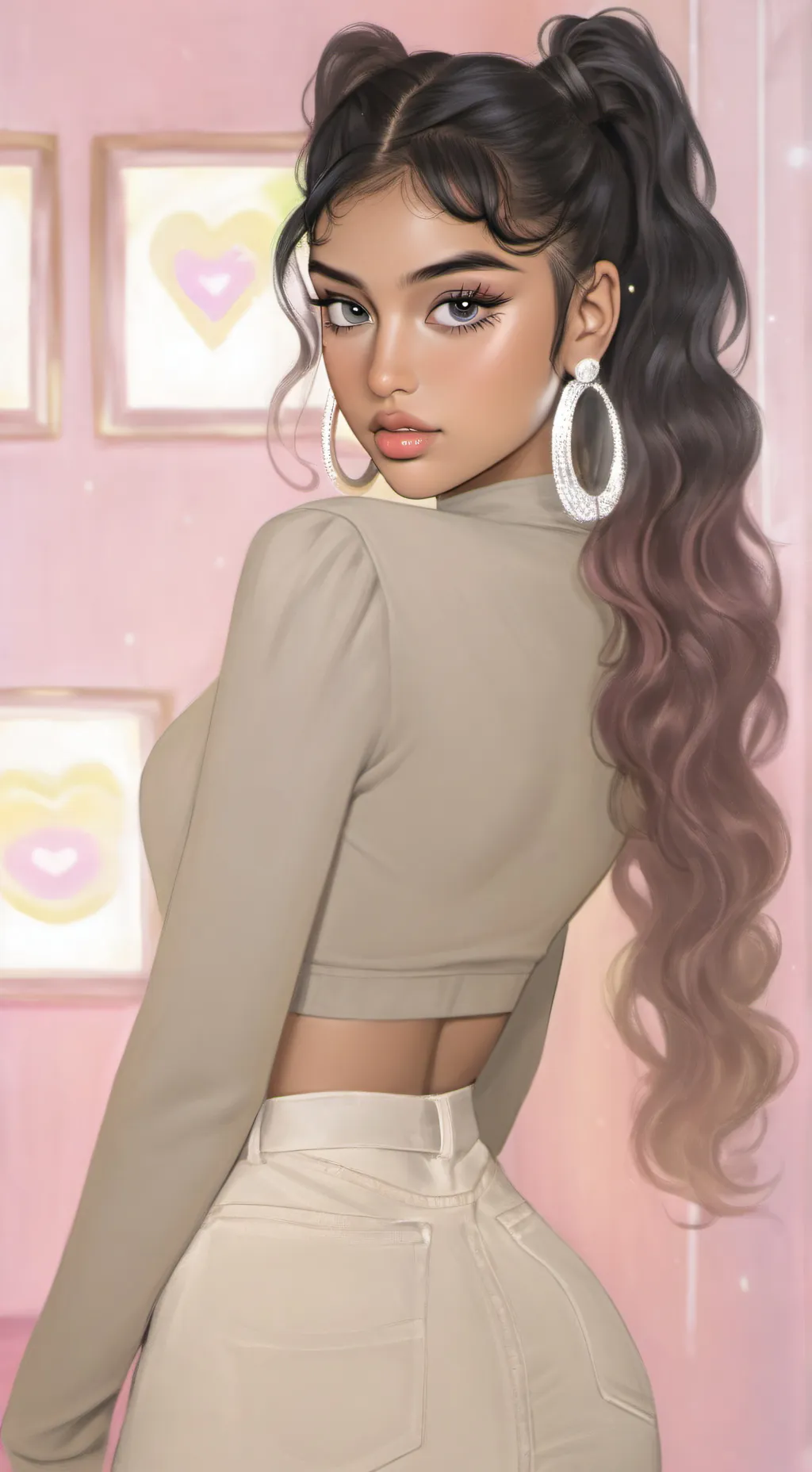 ai character: Leah Korval background