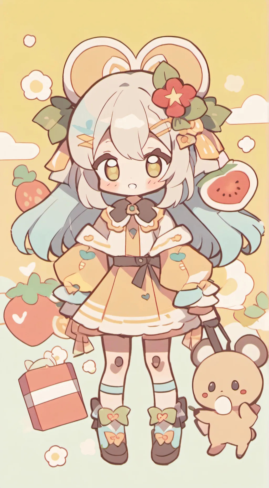 ai character: Kayla background