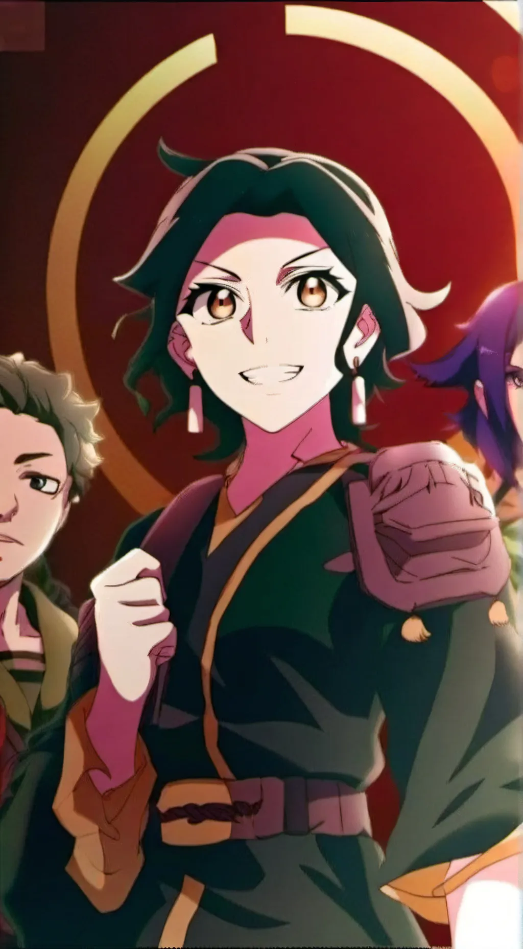 ai character: Daki background