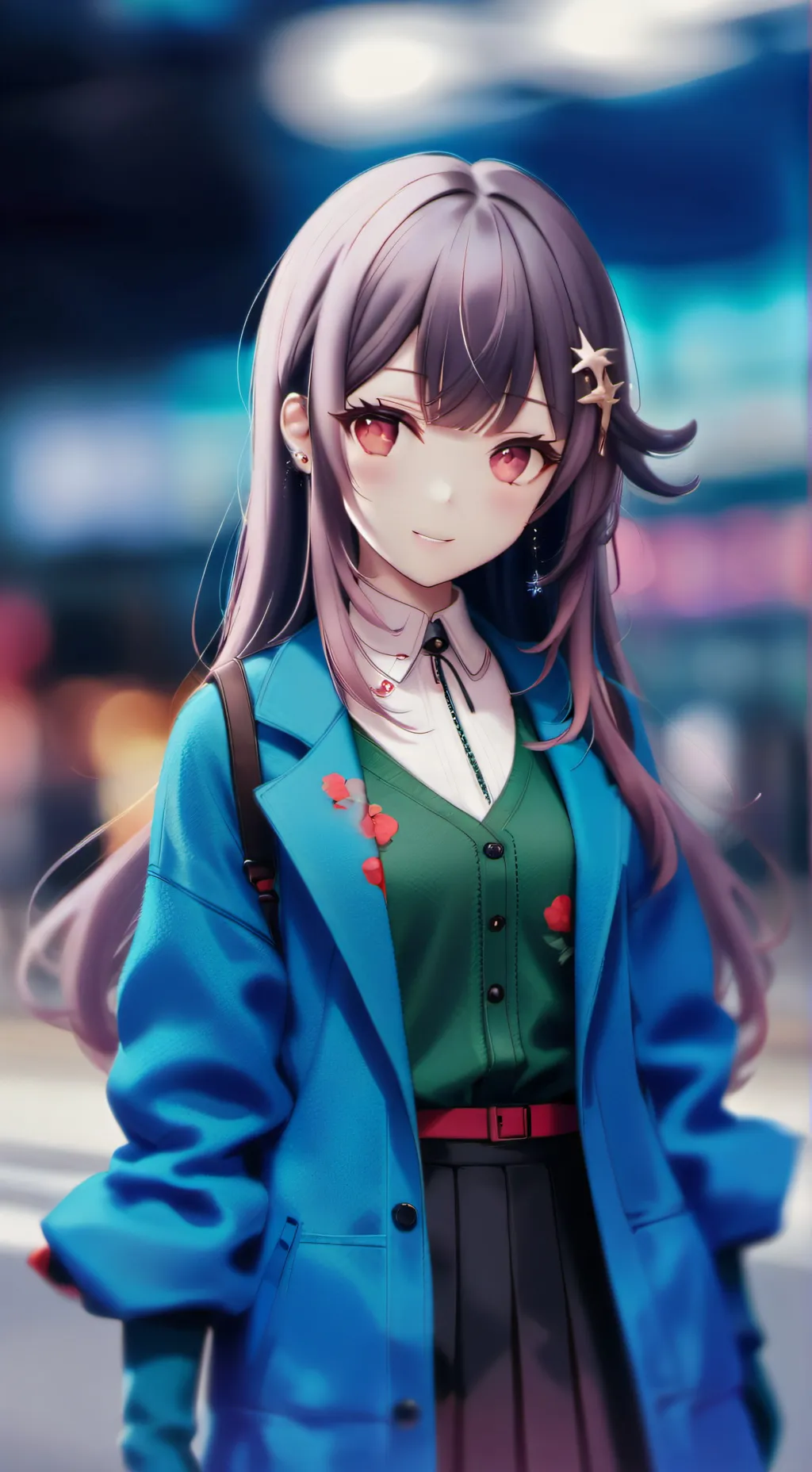 ai character: Женя background