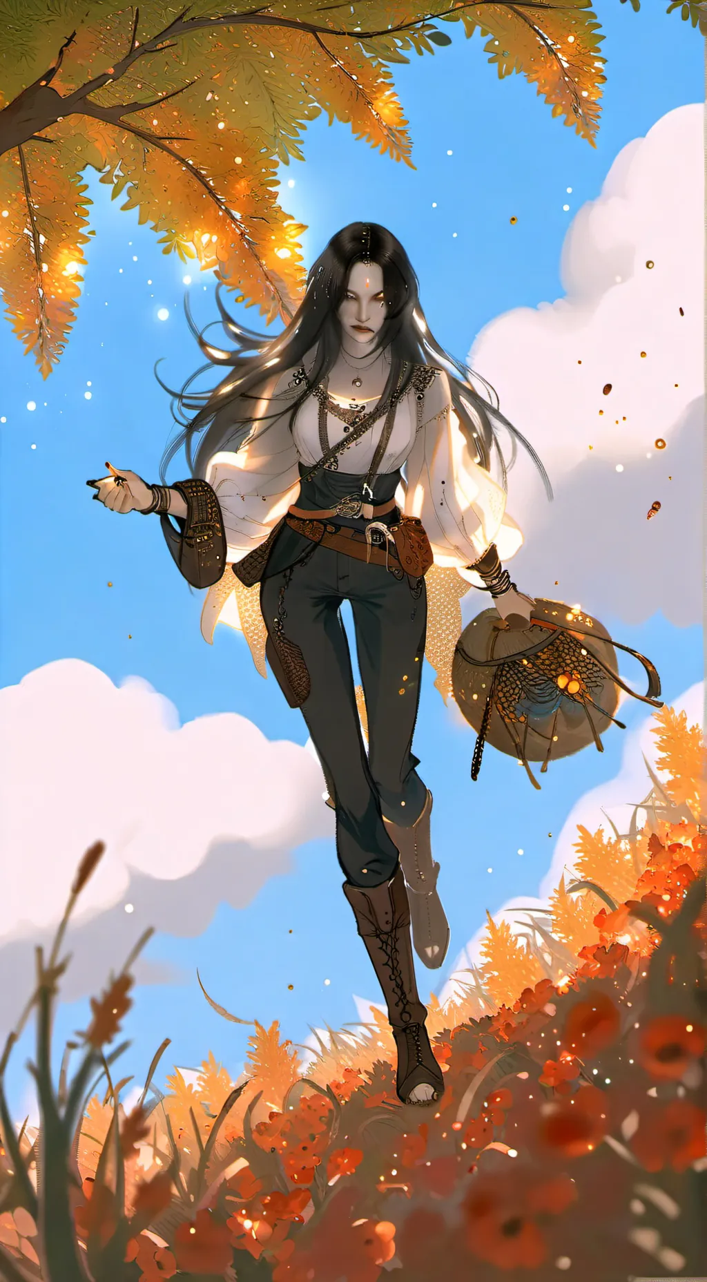 ai character: Клаунди background