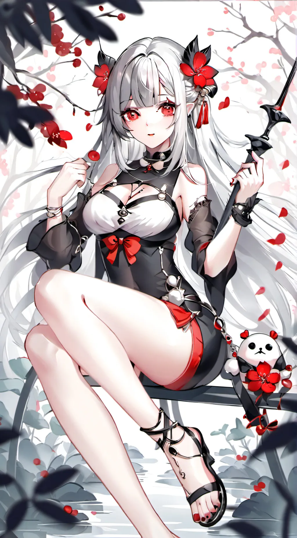 ai character: embarazada  background